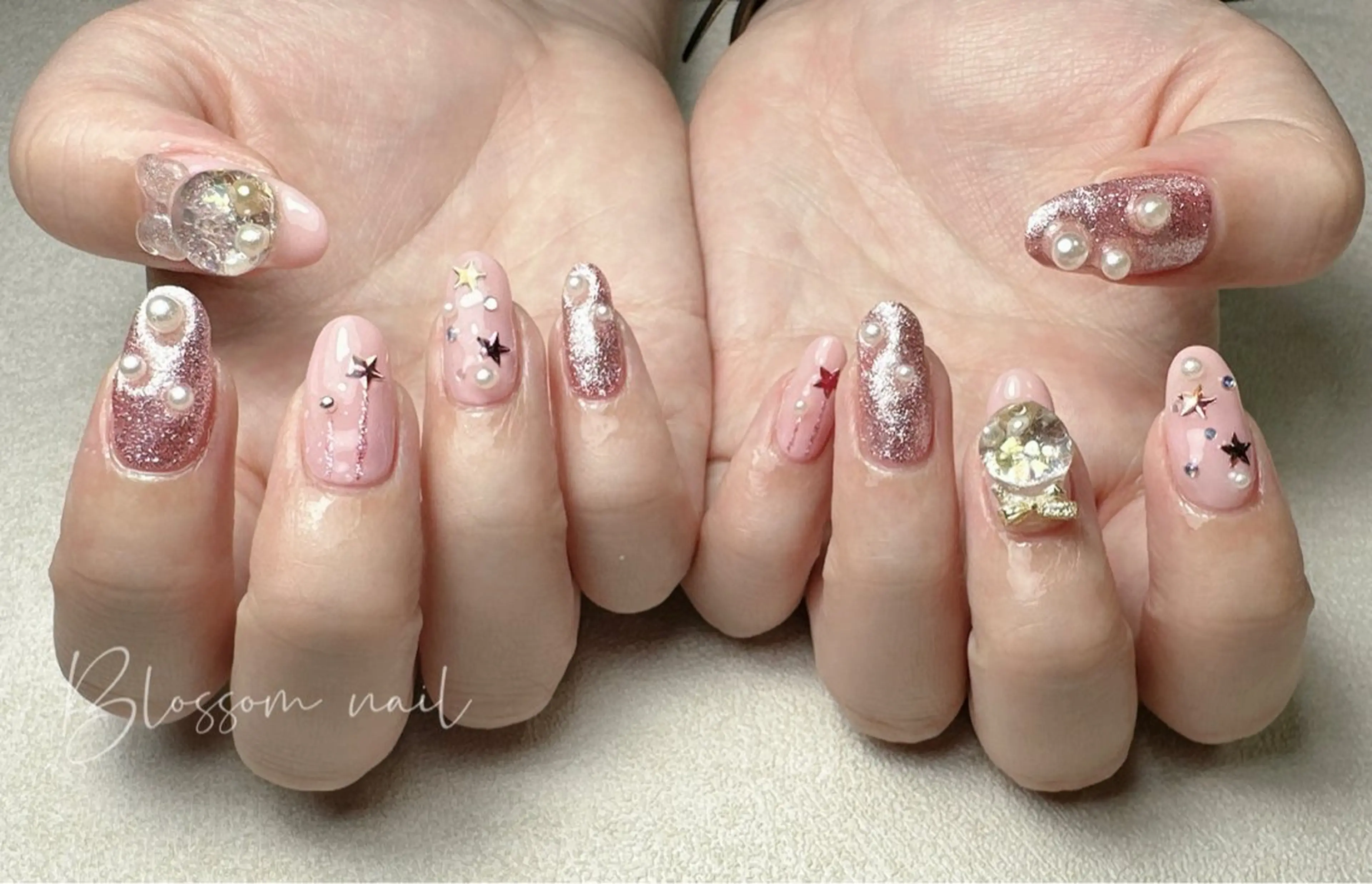 ネイル Blossom  nail所属・A yuのネイルデザイン