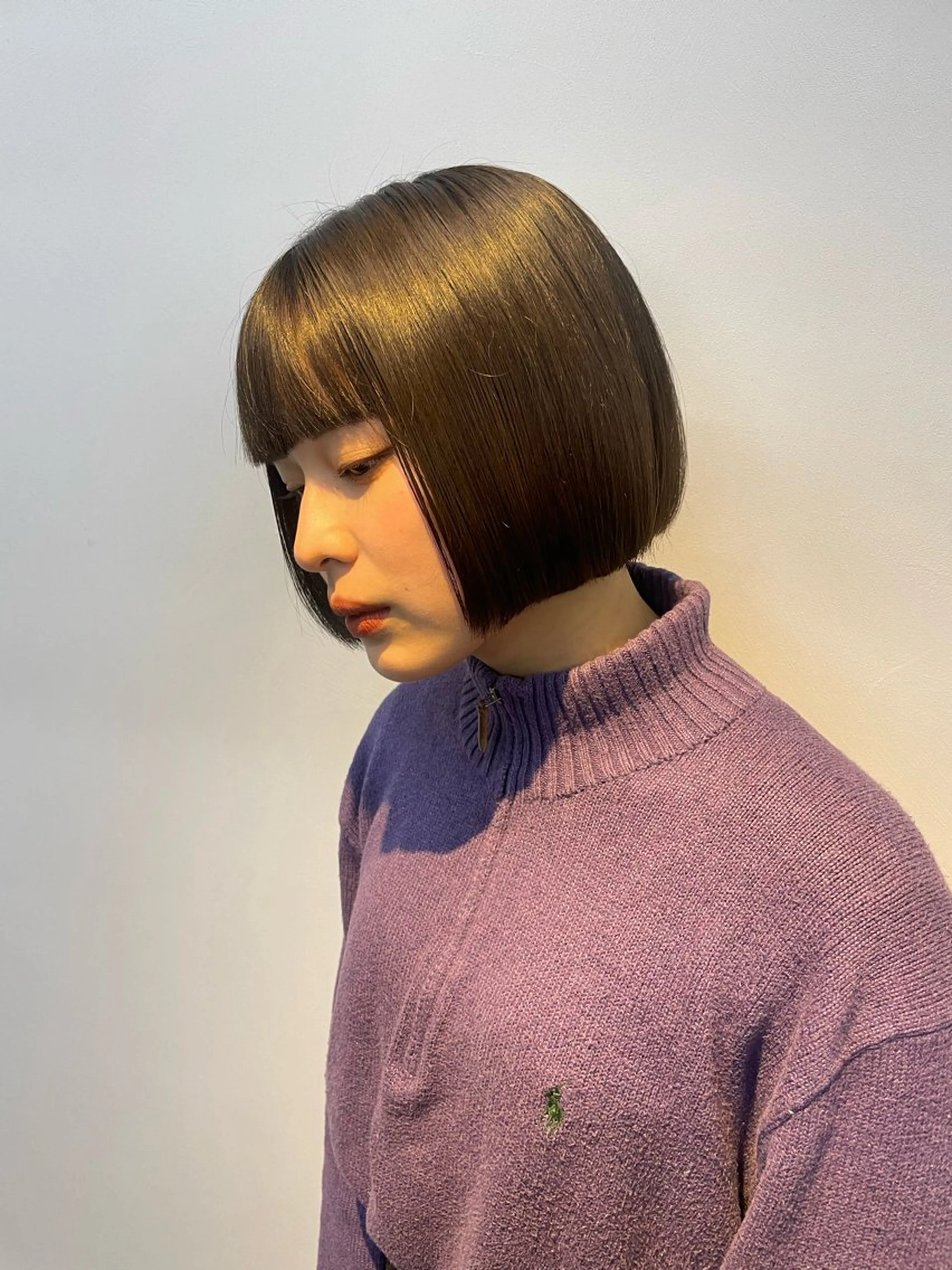 シャンプーブロー、カット、トリートメントの写真