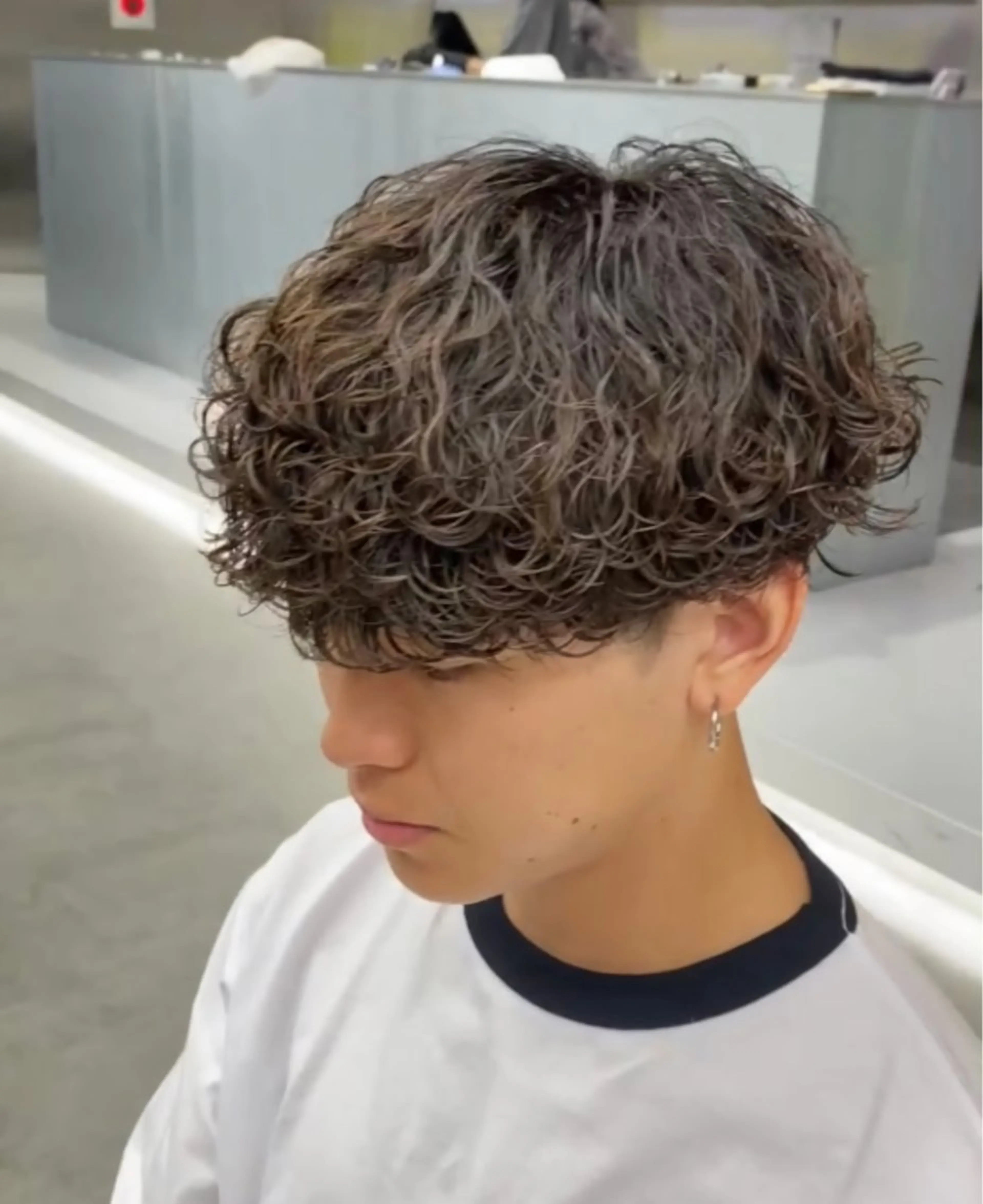 パーマ メンズ カット パーマ 【圧倒的センス】 まる/メンズカラーのヘアスタイル