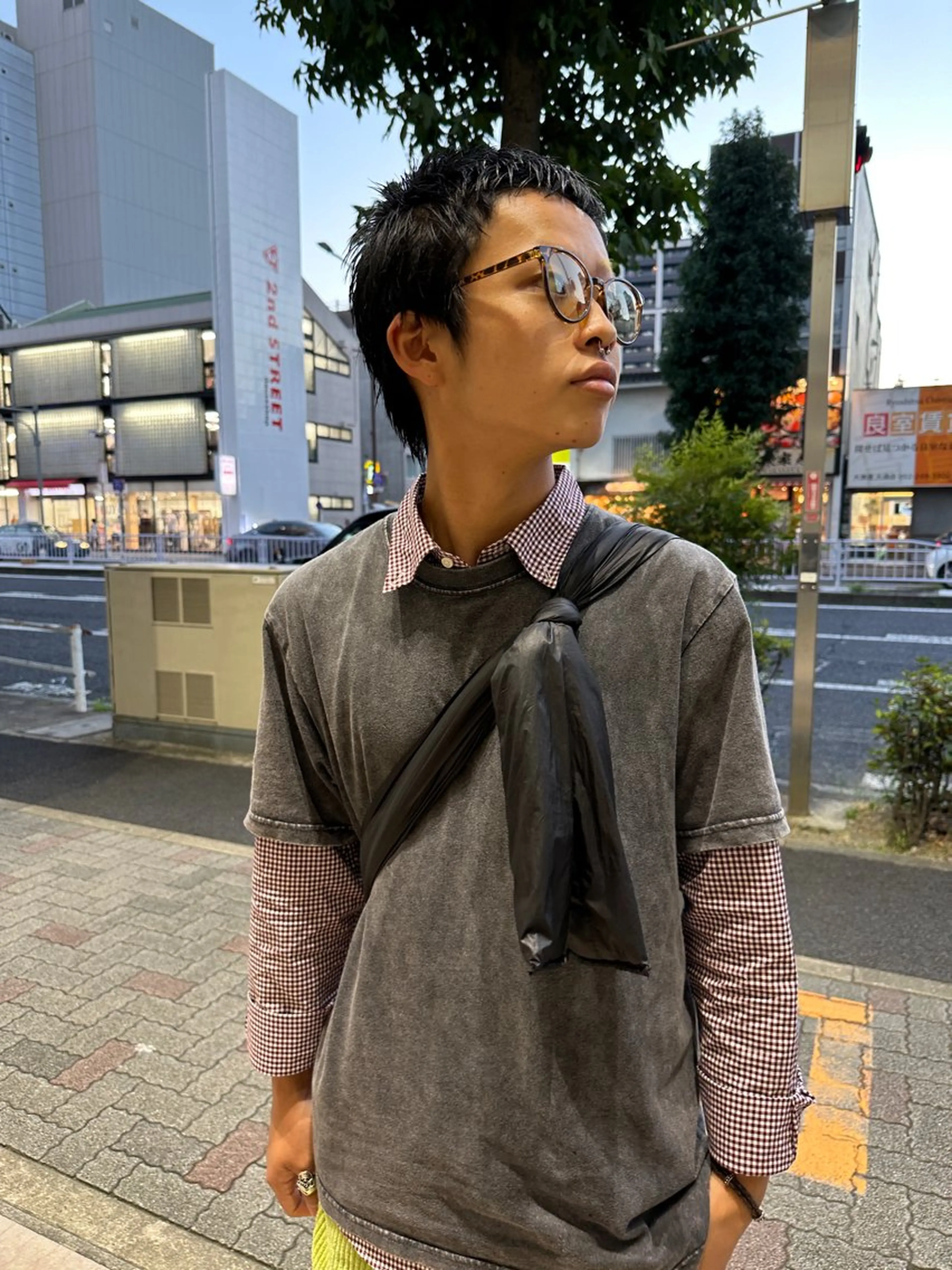 カラー メンズ 大須/パーマモデル 木場 健斗🌳のヘアスタイル