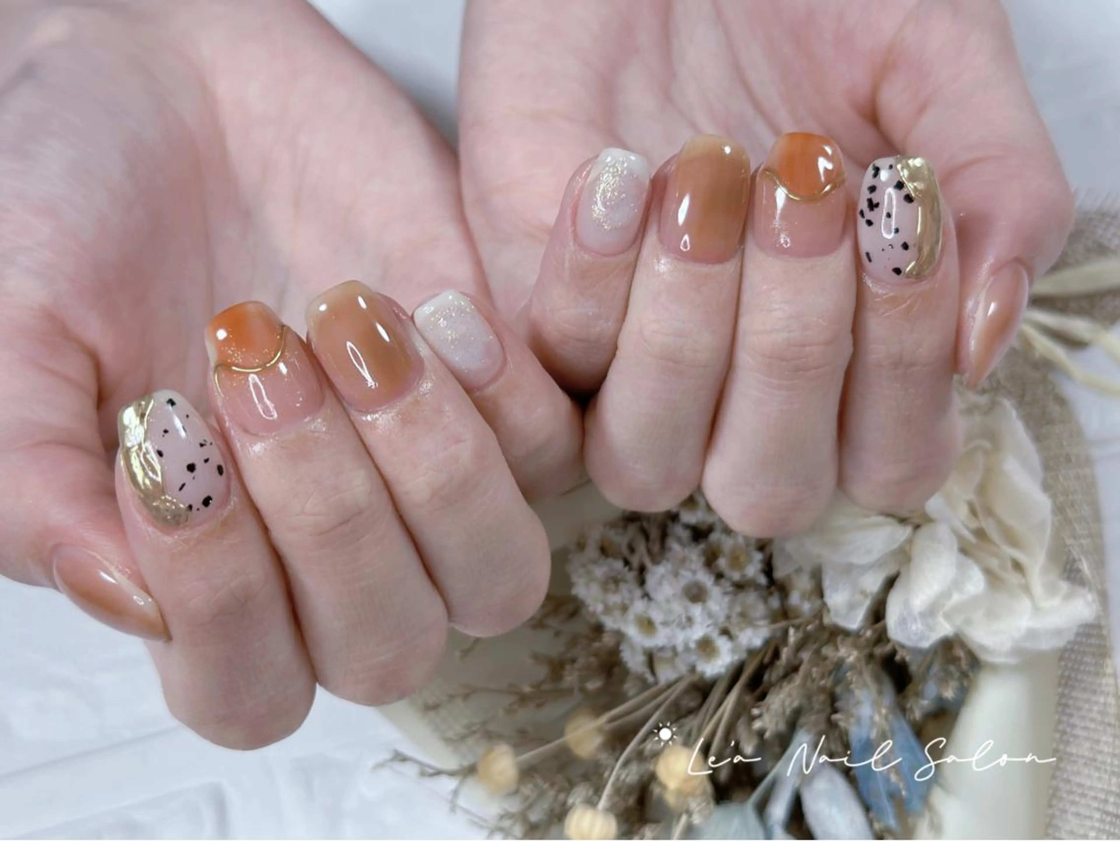 ショート ネイル Lea NAILsalon所属・Le’a NailSalonのネイルデザイン