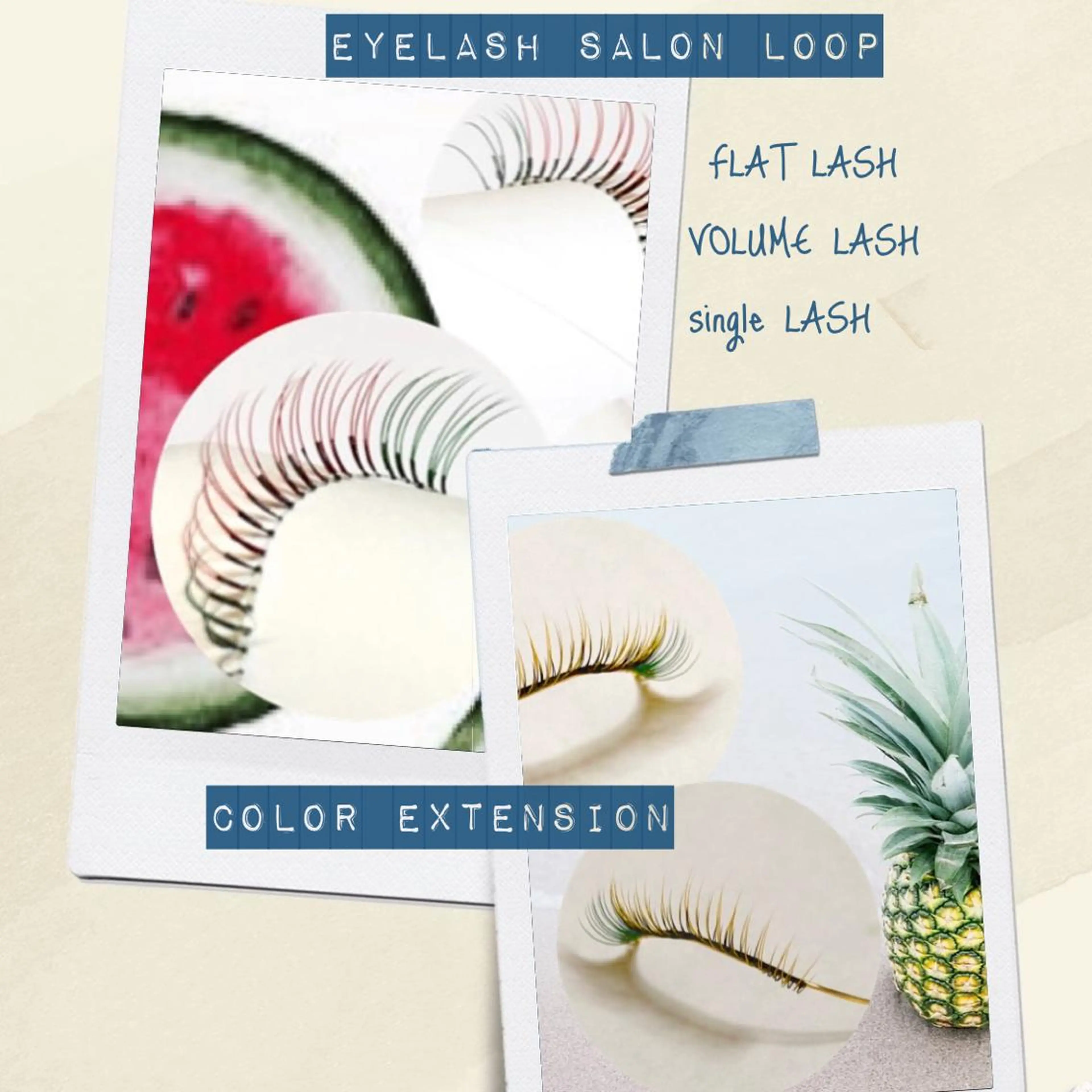 カラー メンズ マツエク・マツパ 黒髪 ブルーカラー ブラウンカラー 透明感カラー ダークブラウン eyelash salonLoopꨄのマツエク・マツパデザイン