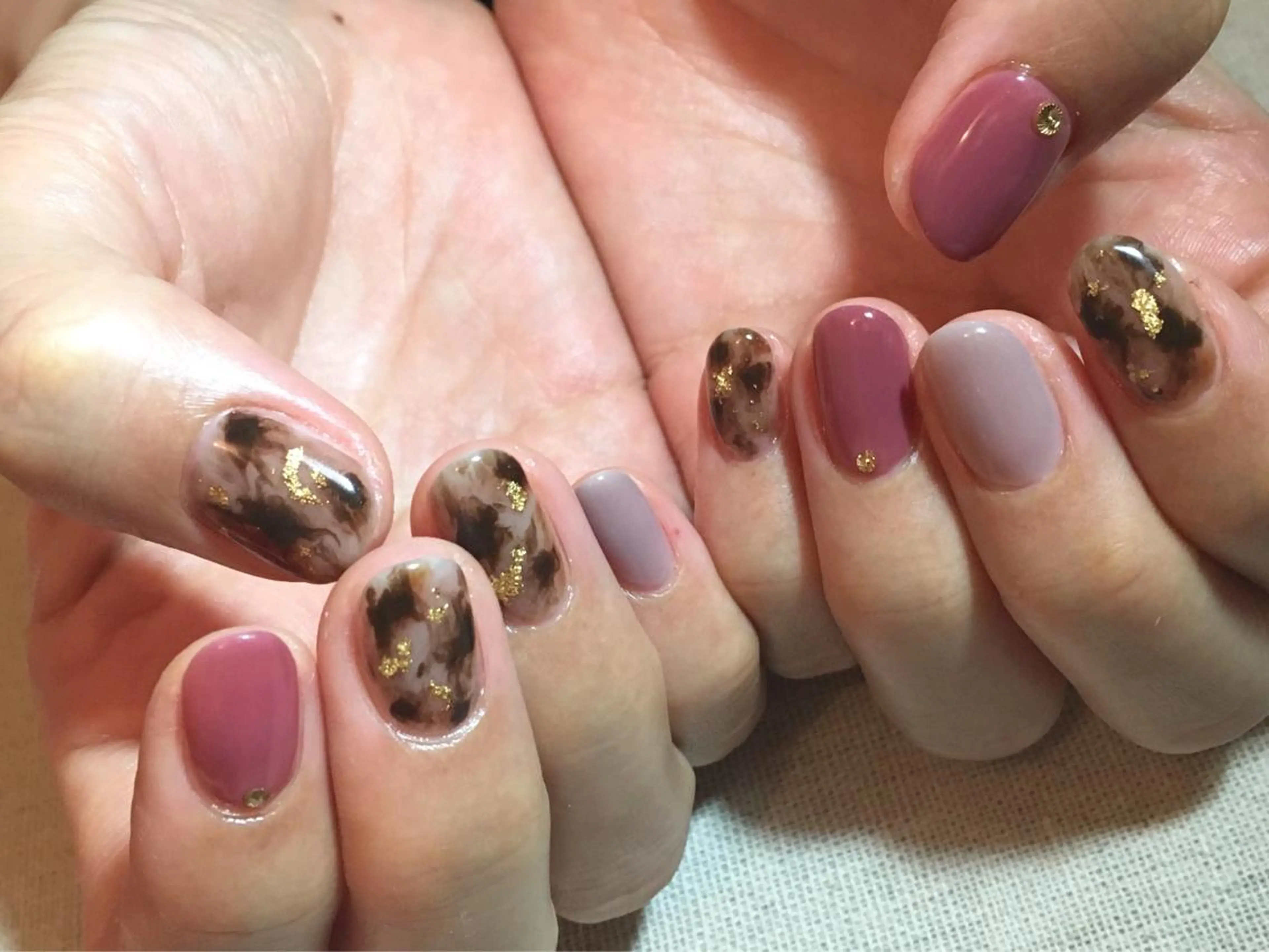 ネイル ハンドネイル 山田 貴子のネイルデザイン