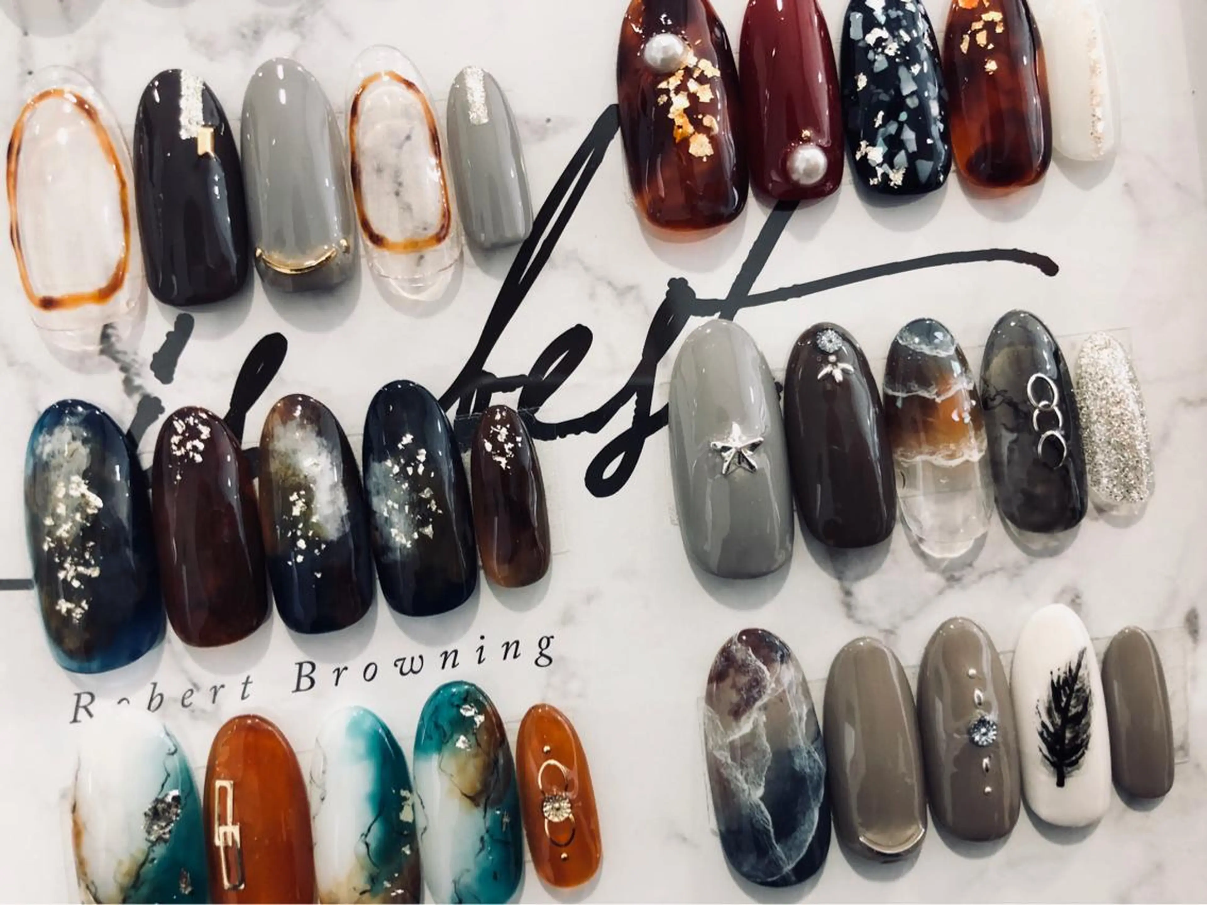 ネイル s/w _shokoのネイルデザイン