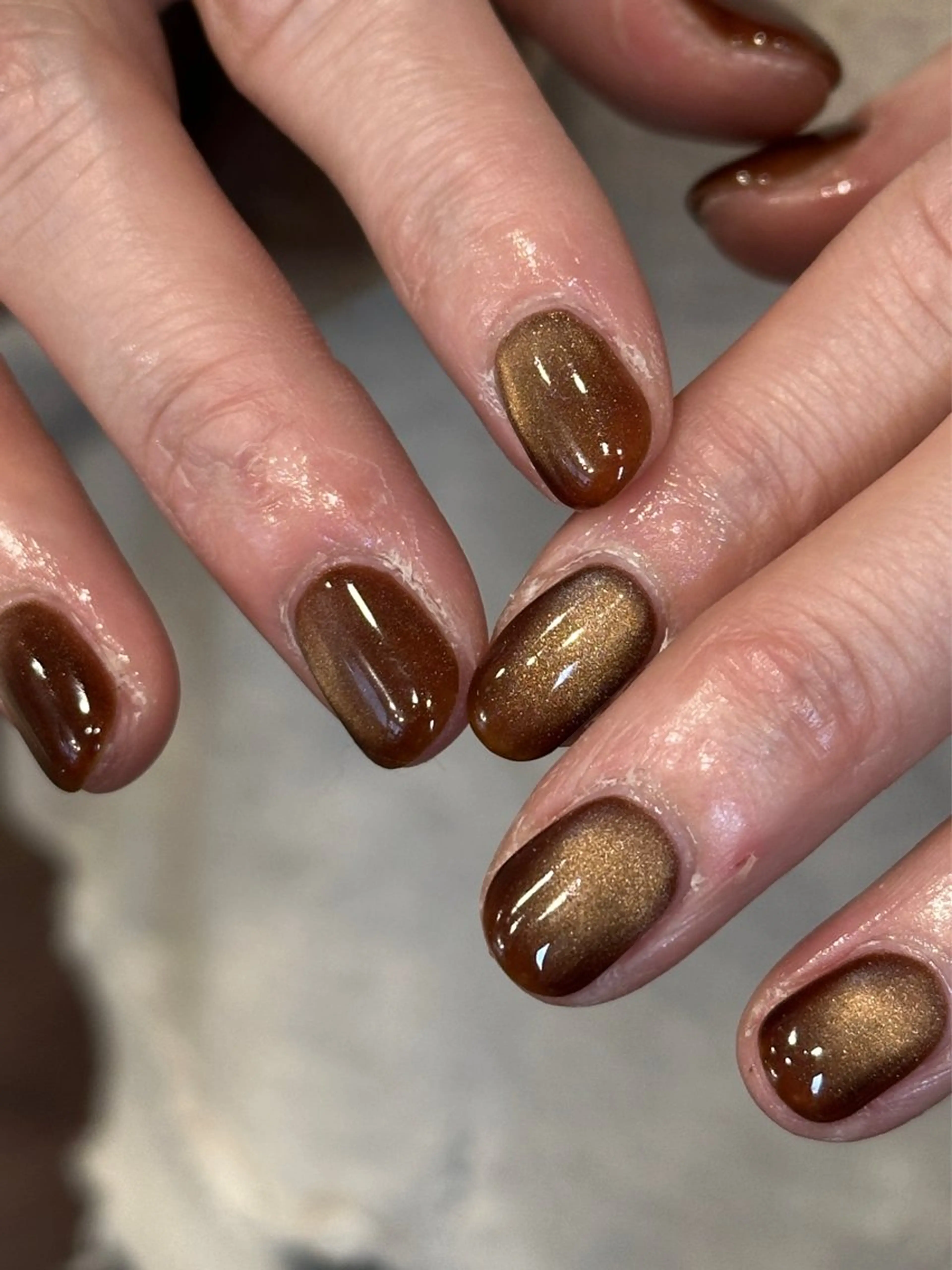 hand  マグネットネイル💫〈オフなし〉の写真