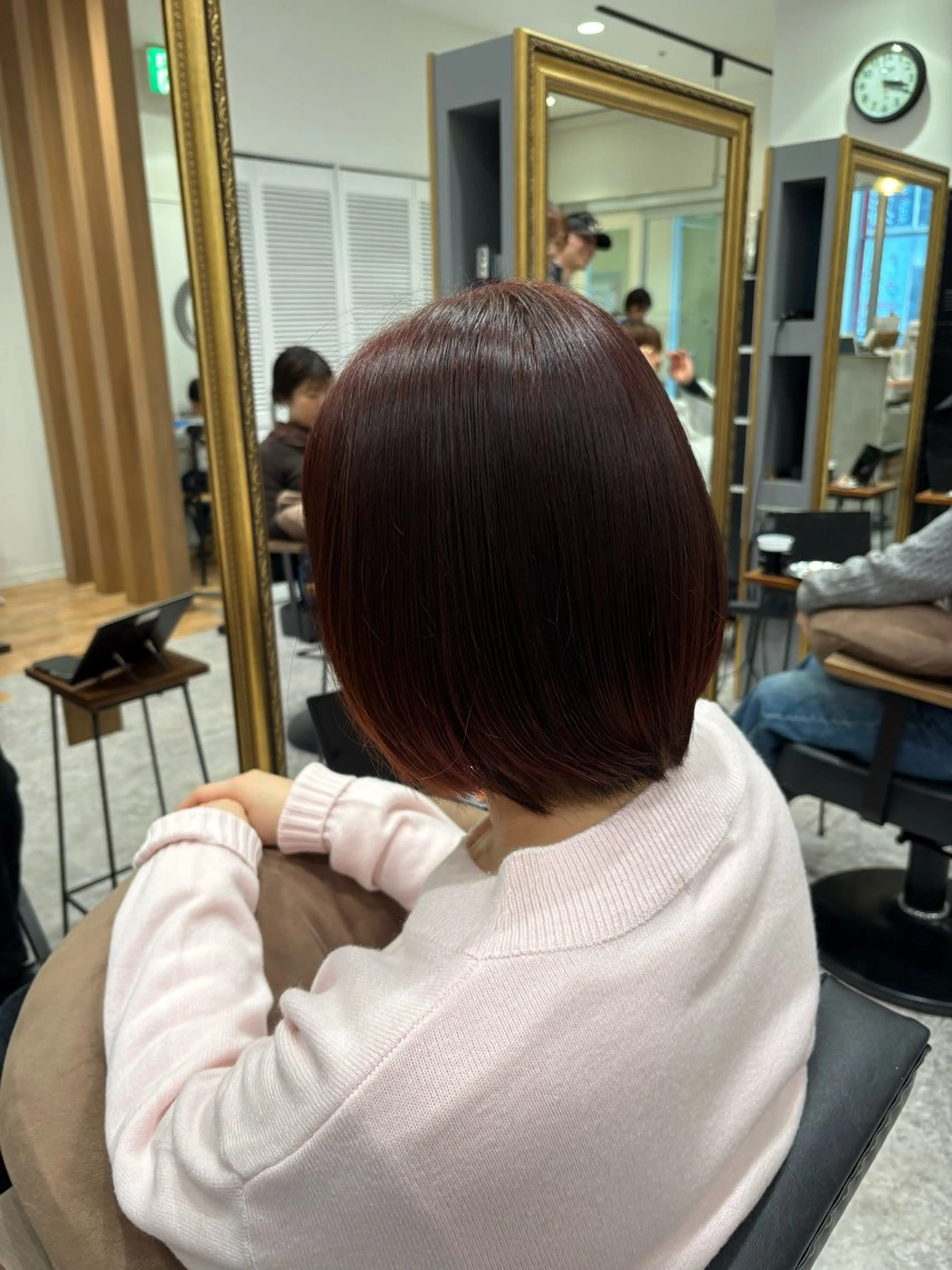 カラー ヘアカラー トリートメント 透明感カラー/ダブル カラー/MAI🎀のヘアスタイル