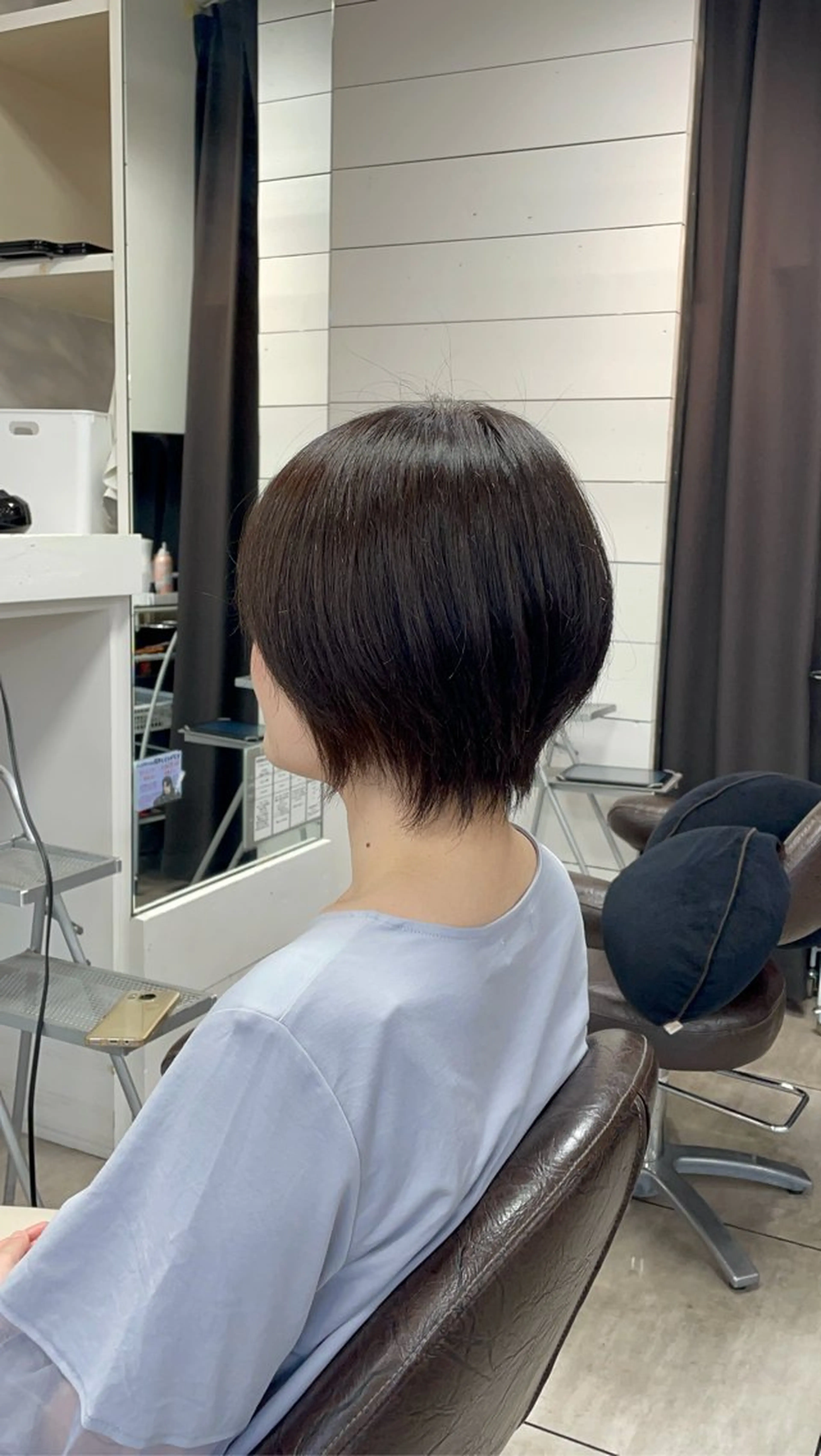 ショート カラー カット ヘアカラー トリートメント 似合わせ/前髪カット /店長   村上直也のヘアスタイル