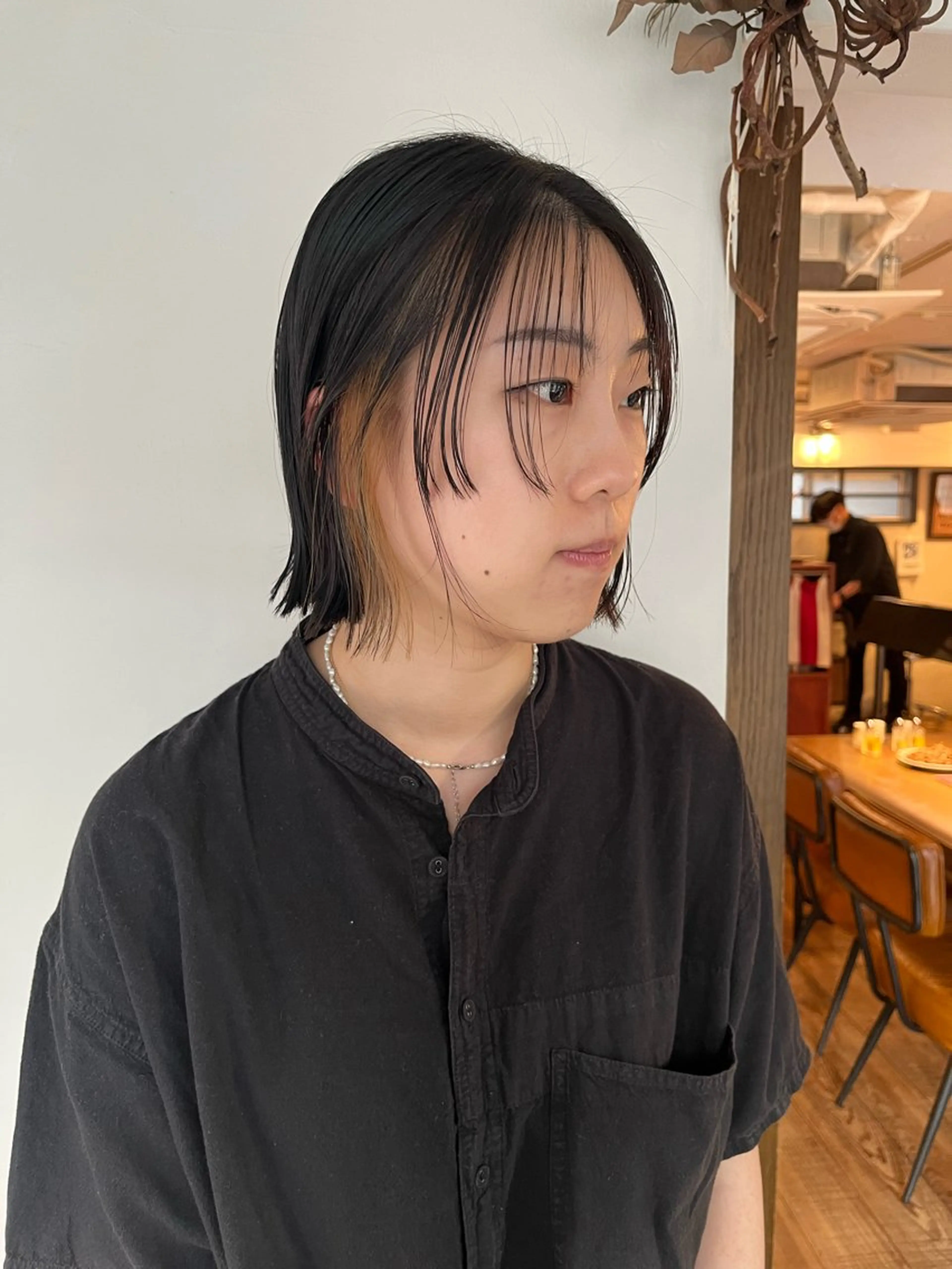 ショート カラー ブリーチ 抜きっぱなしブロンド インナーカラー 顔周りカット 🧸メンズカット 🧸conatsuのヘアスタイル