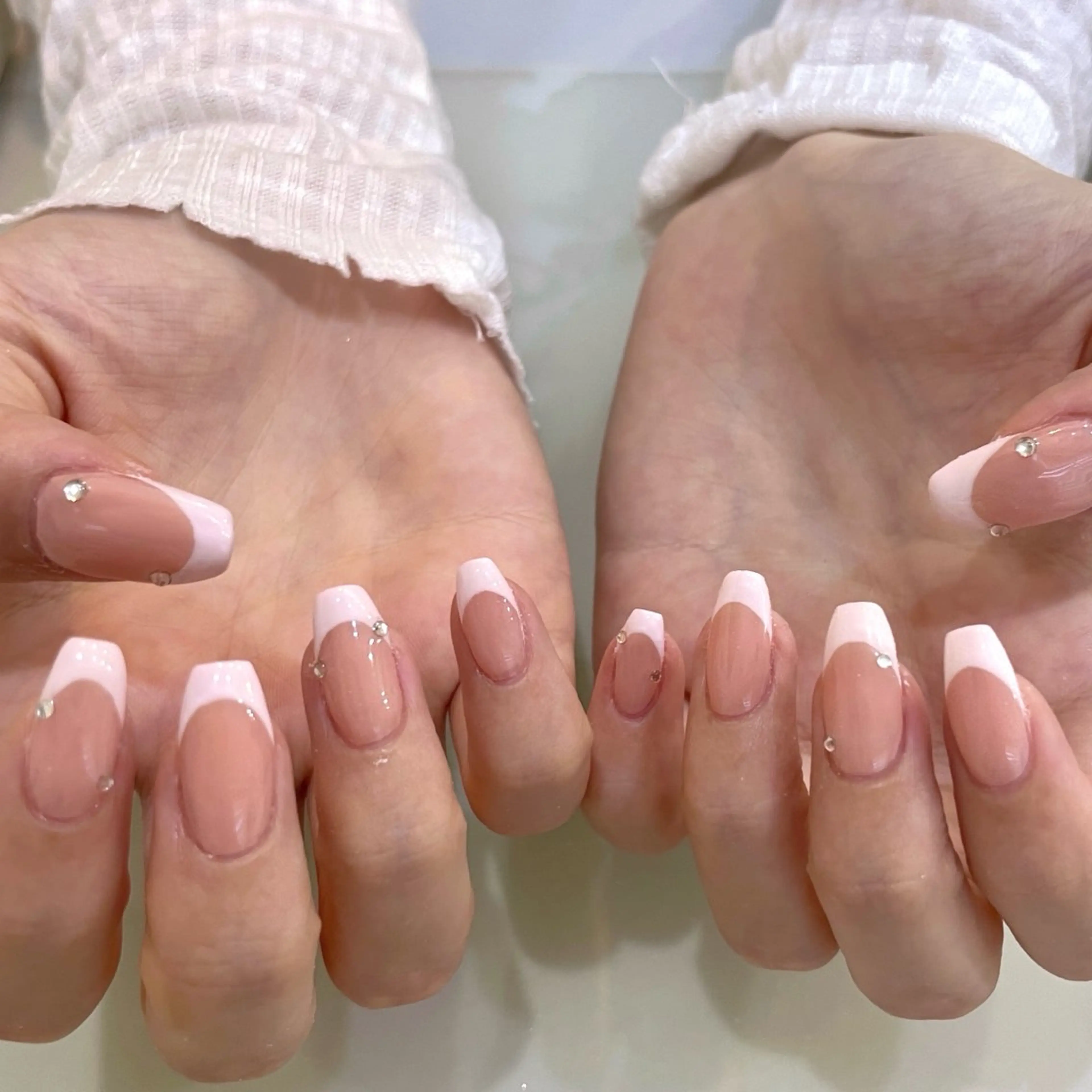 💚 Jrネイリスト・バーチャルフレンチorベイビーブーマー 💚【オフ込】の写真