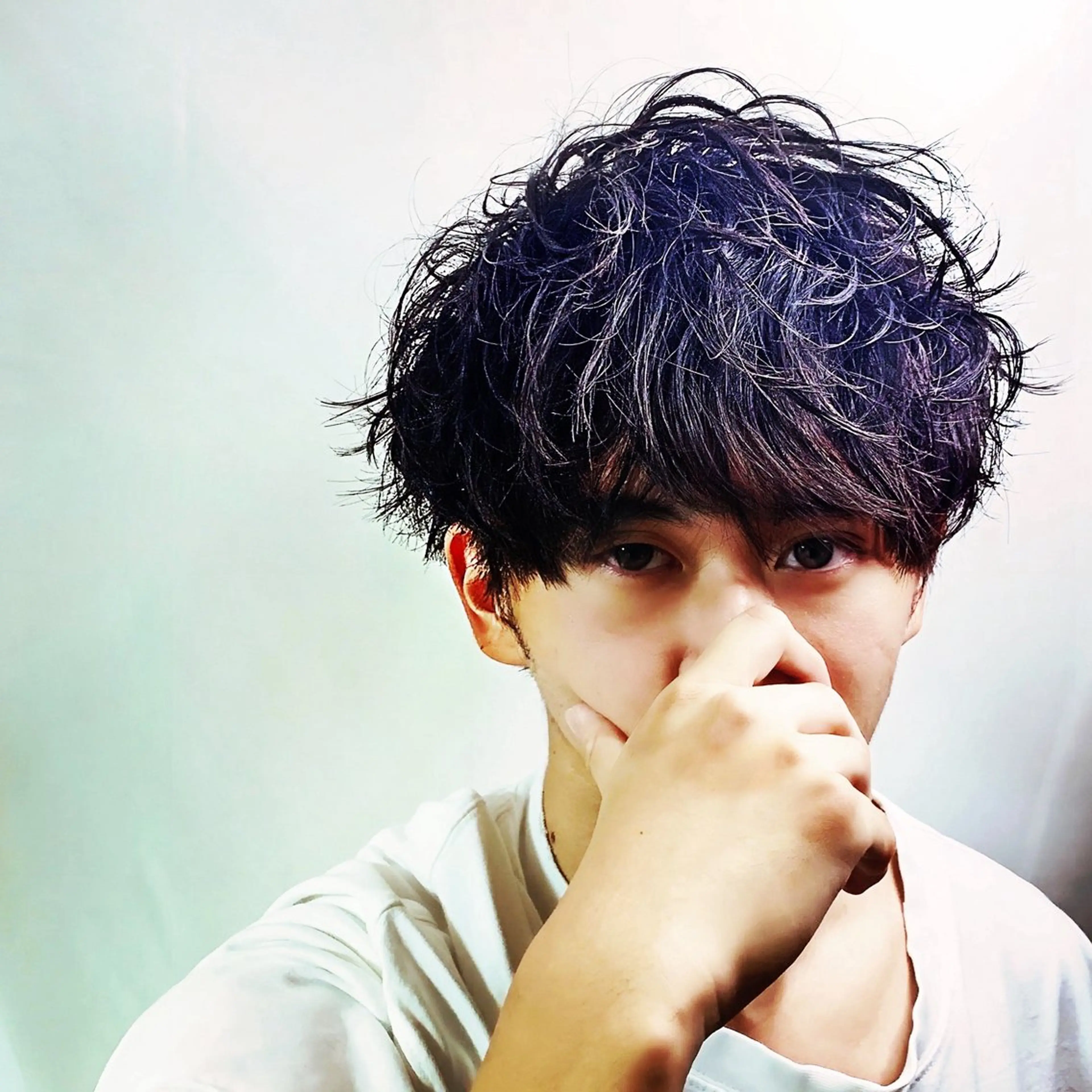 メンズ カット メンズ特化/上野 暖色カラー ダイチのヘアスタイル