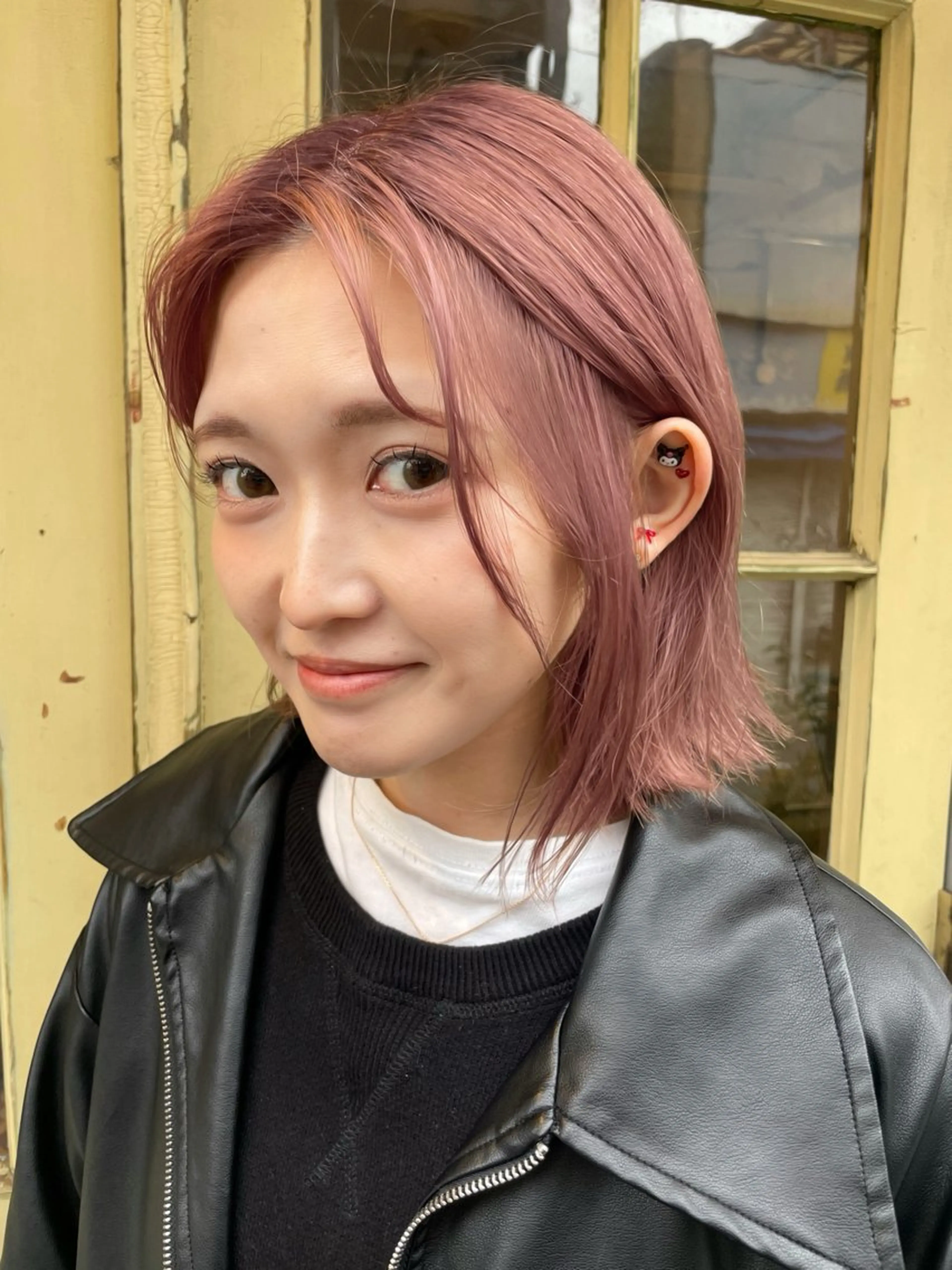 ミディアム カラー KURIA*⋆ஐ ブリーチ/韓国ヘアのヘアスタイル