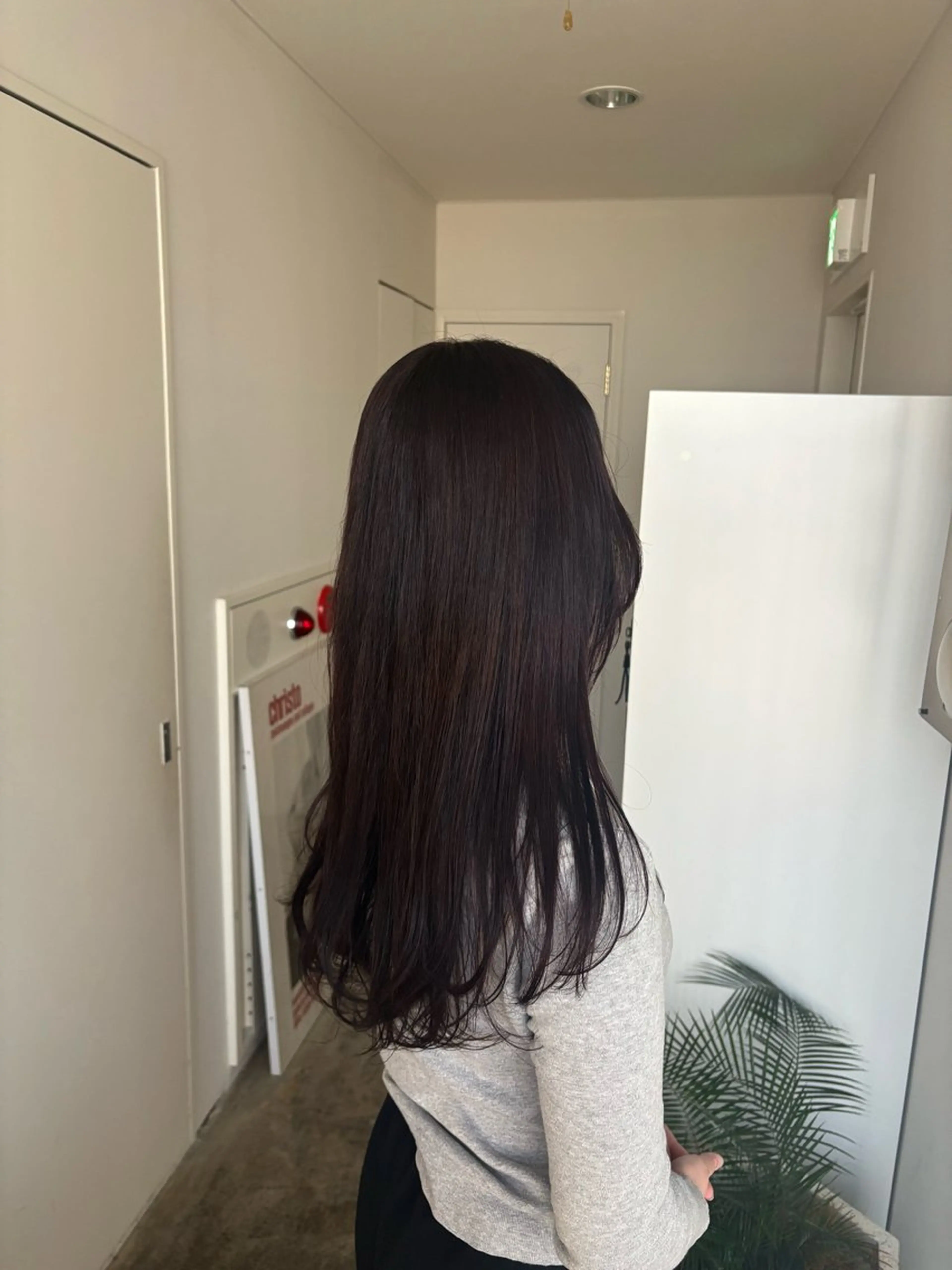 ロング カット ヘアカラー トリートメント 大阪/梅田 ヨシノヒメカのヘアスタイル