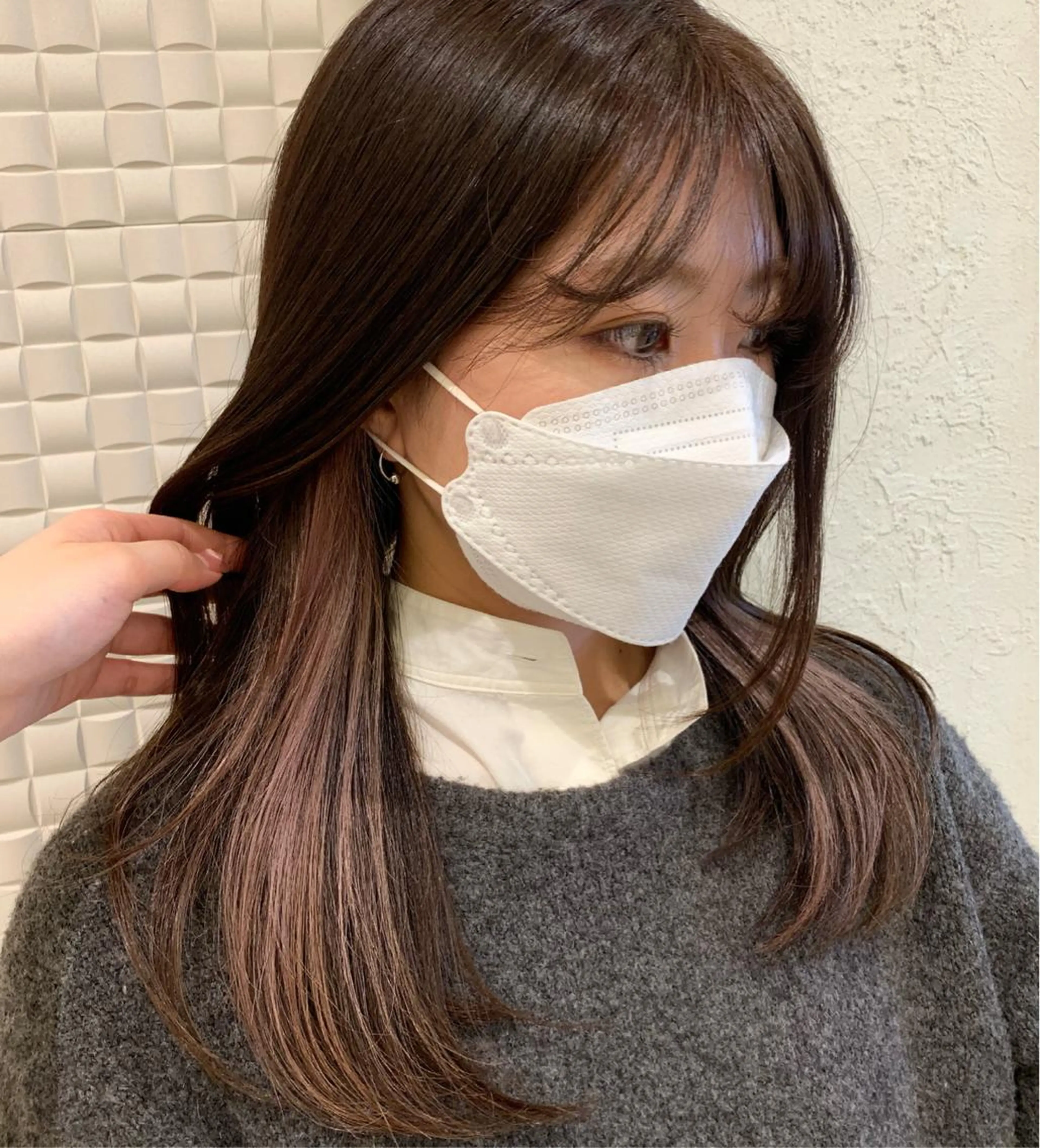 ロング カラー ブリーチ ピンクカラー GO TODAY SHAiRE SALON所属・𝒢𝒾𝓇𝓁𝓎 ⑅　𝓎𝓊𝓀𝒶のヘアスタイル