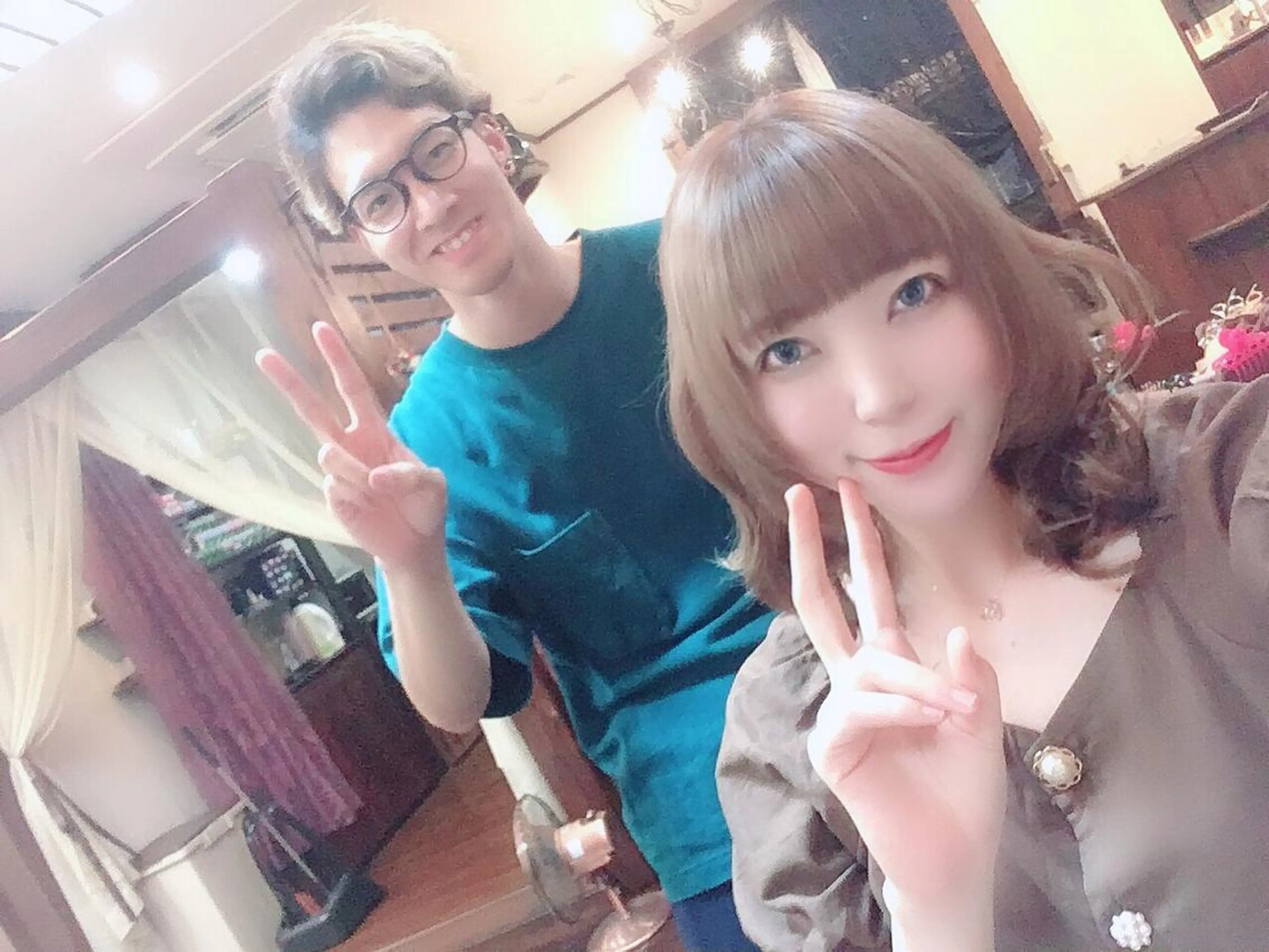 ヘアアレンジ Snaly カラー特化ページのヘアスタイル