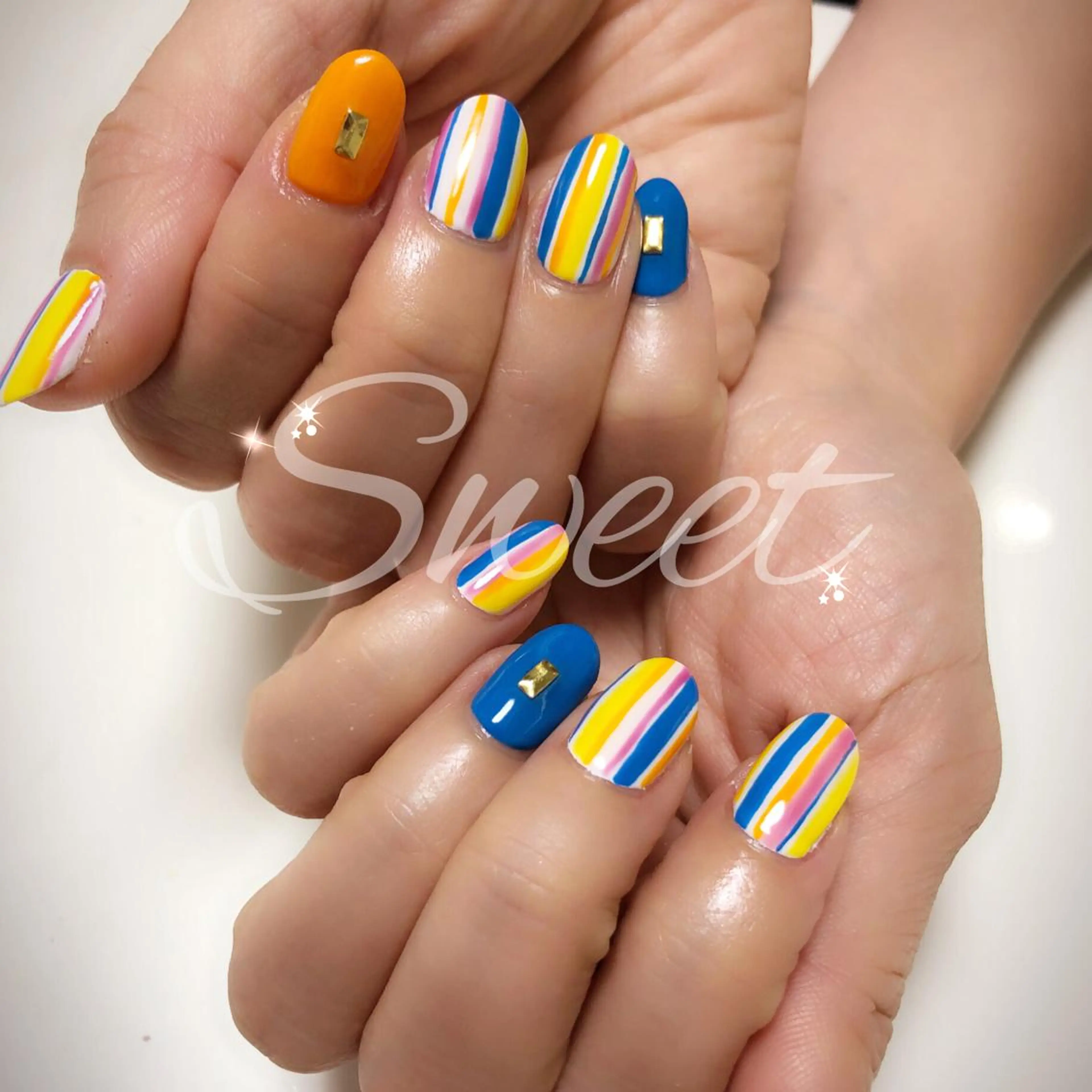 ネイル sweet 仲野陽子のネイルデザイン