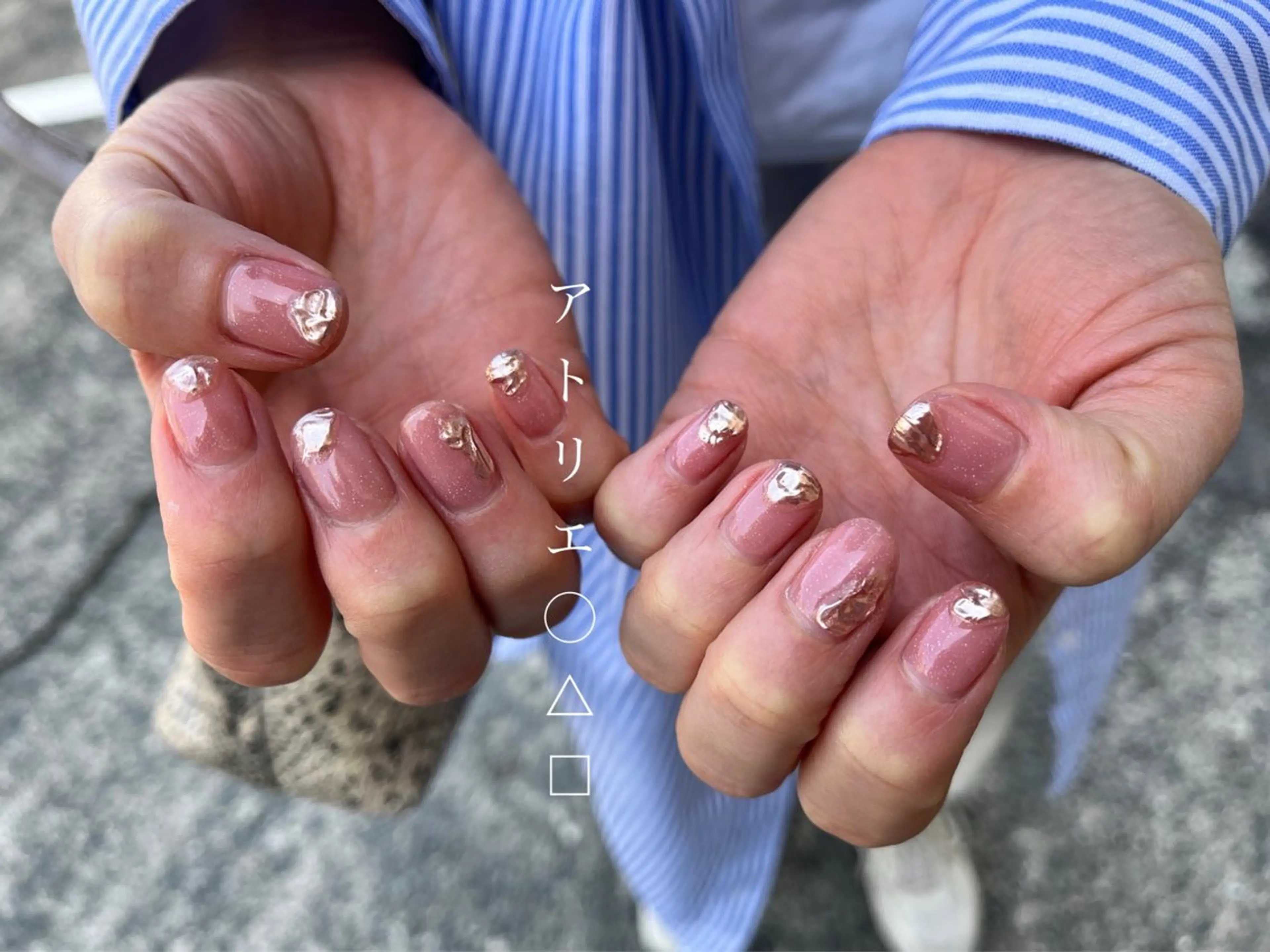ネイル ハンドネイル アトリエ ○△□のネイルデザイン