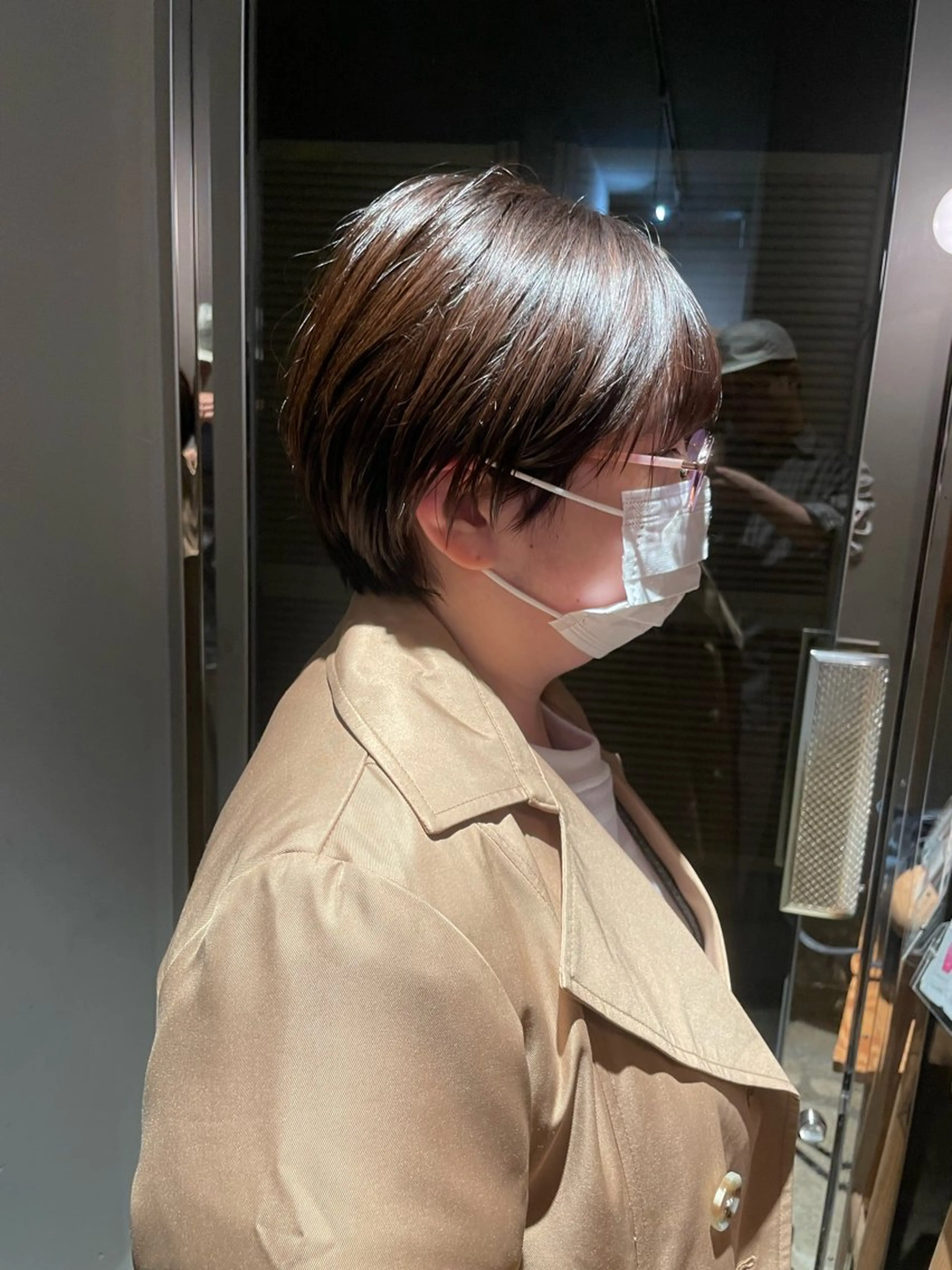 ショート カット ヘアカラー トリートメント 🍁ショートヘア.シ ョートパーマ🍁陸来のヘアスタイル