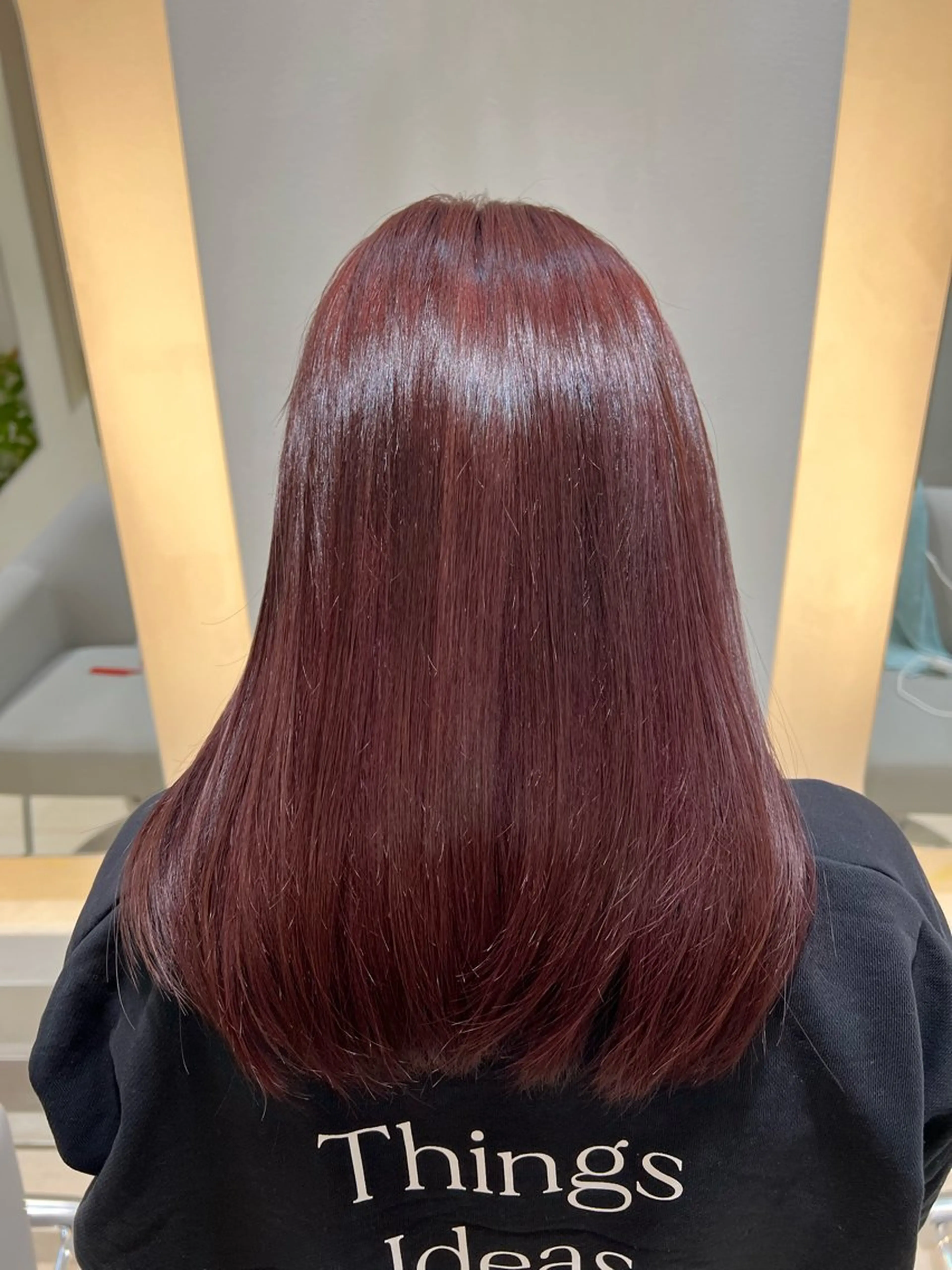 ミディアム カラー パーマ ヘアアレンジ メンズ ヘアカラー 堀井 凌平のヘアスタイル