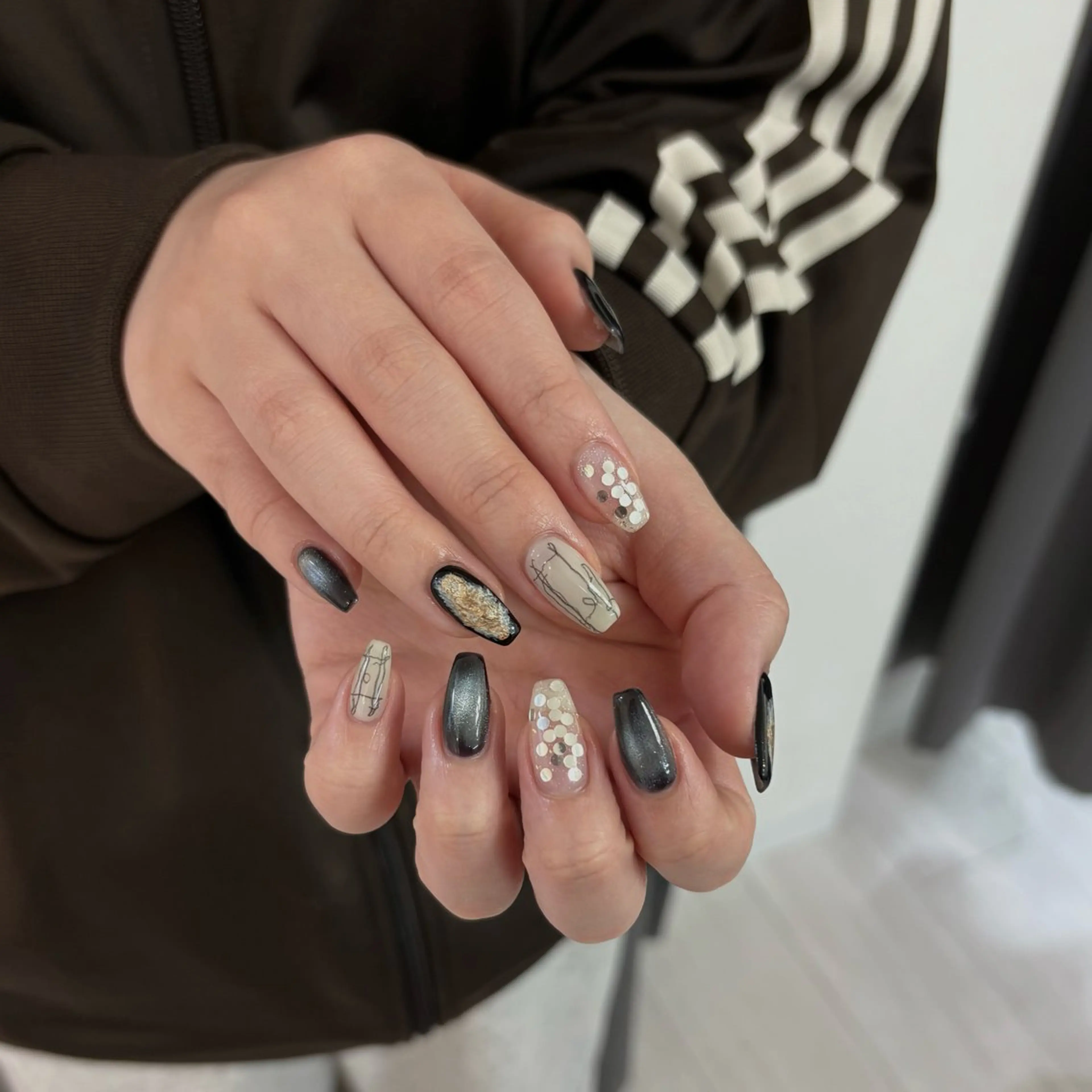 ネイル ハンドネイル 佐藤 渚紗のネイルデザイン