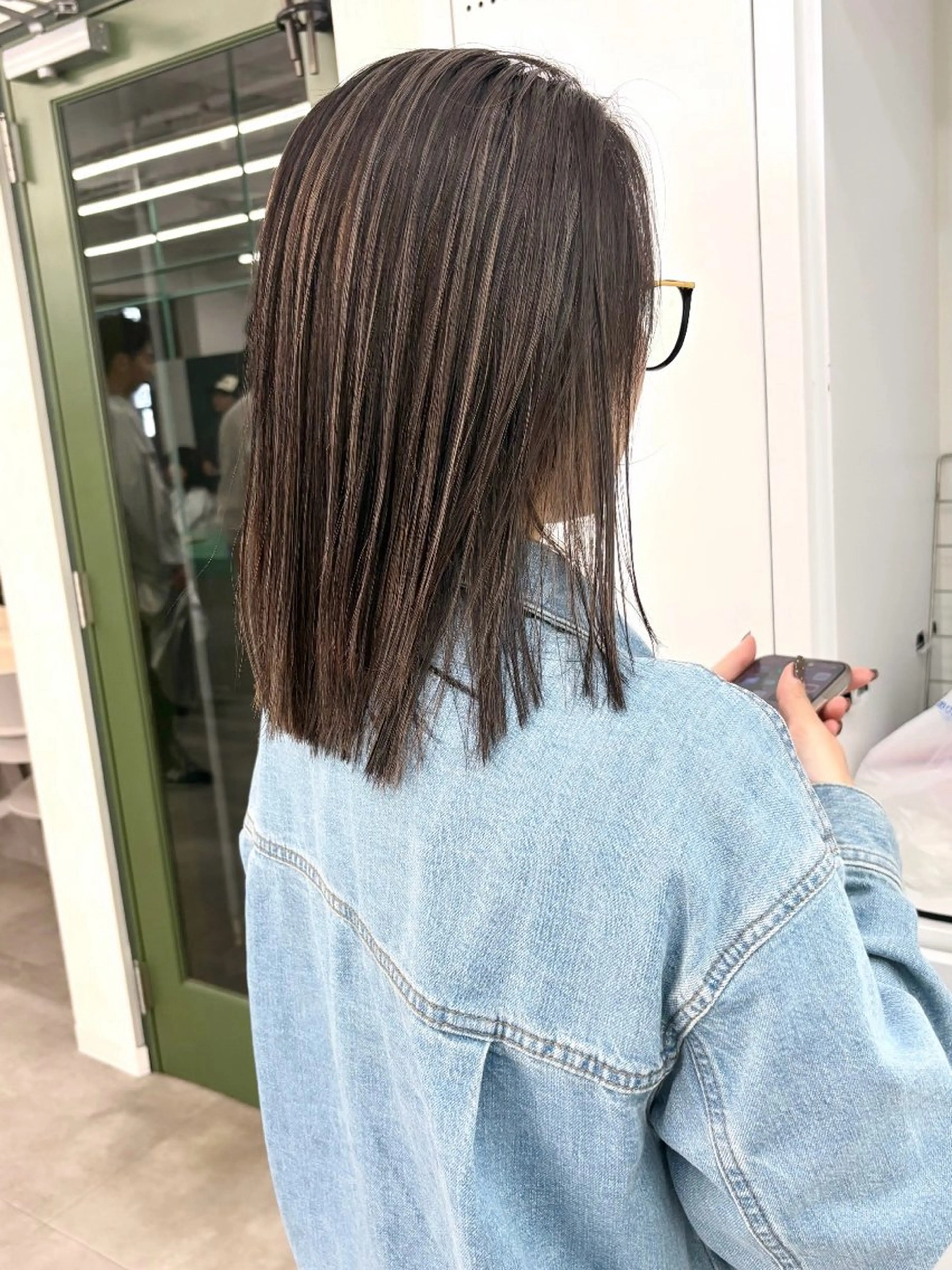 ミディアム ハイライト ヘアカラー トリートメント Miyu🌊/海外 風ハイライト特化のヘアスタイル