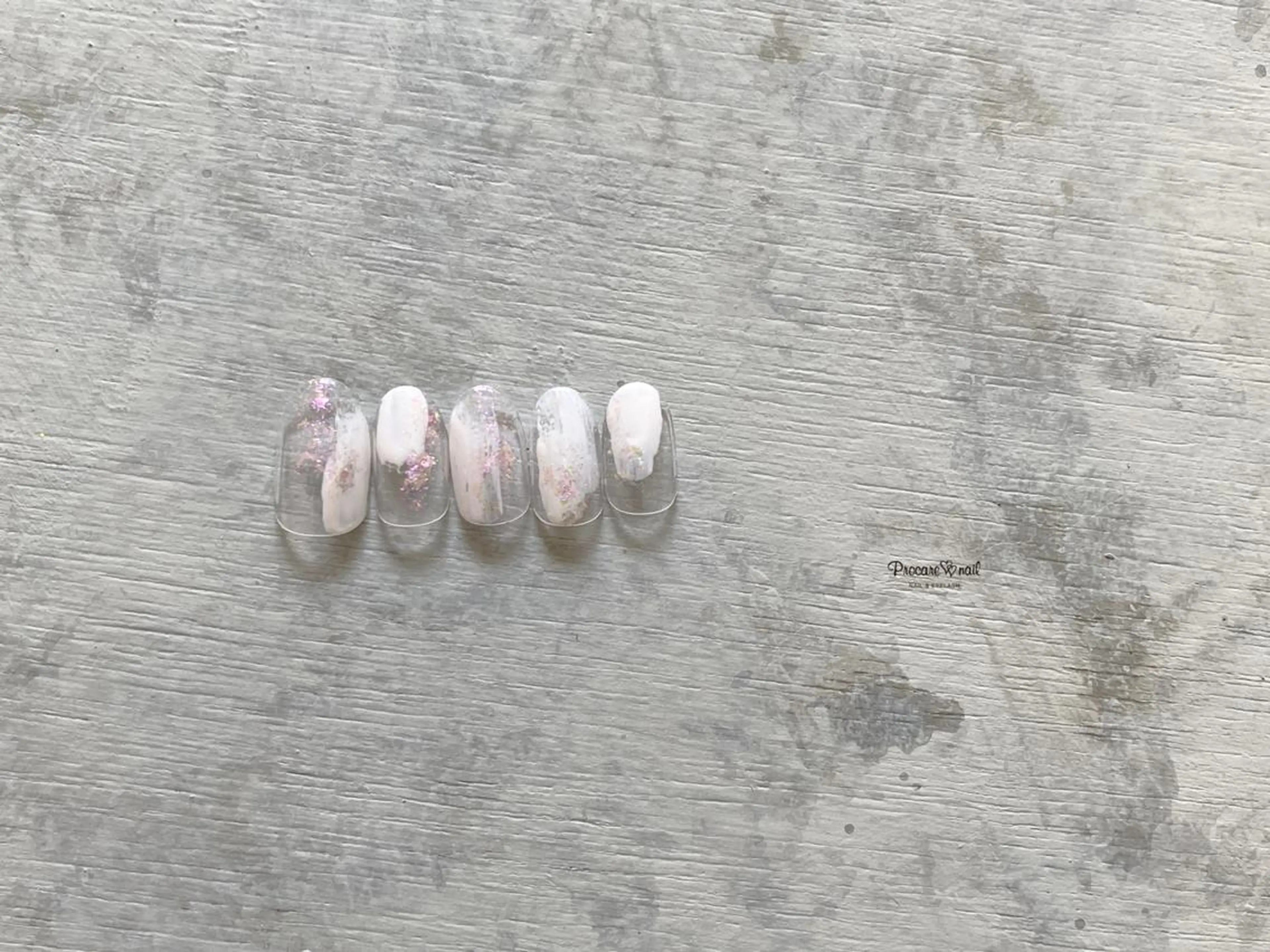 ネイル アートネイル クリアネイル ニュアンスネイル ハンドネイル Fumie.T 西荻窪店のネイルデザイン