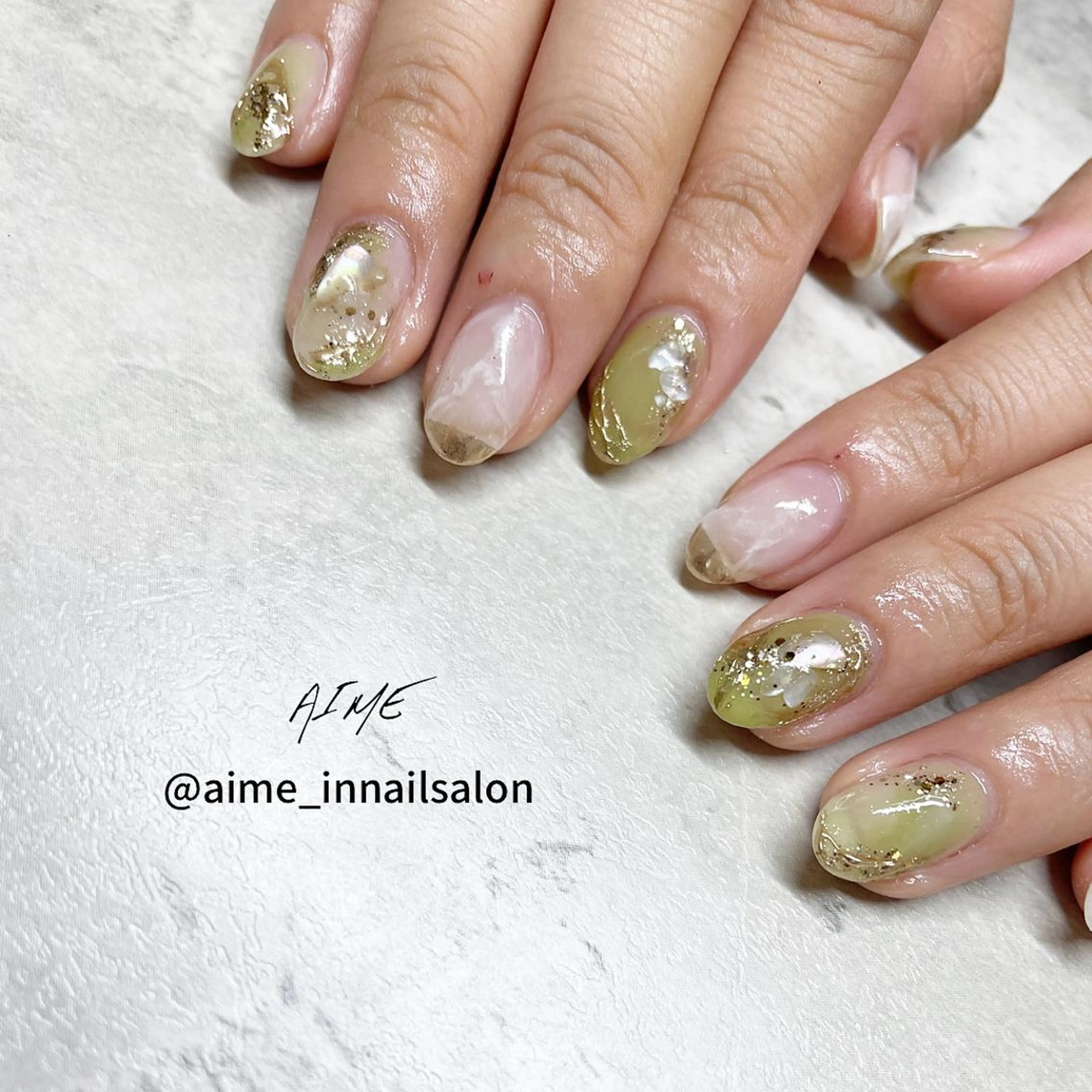 ネイル ハンドネイル AIME （momo）のネイルデザイン