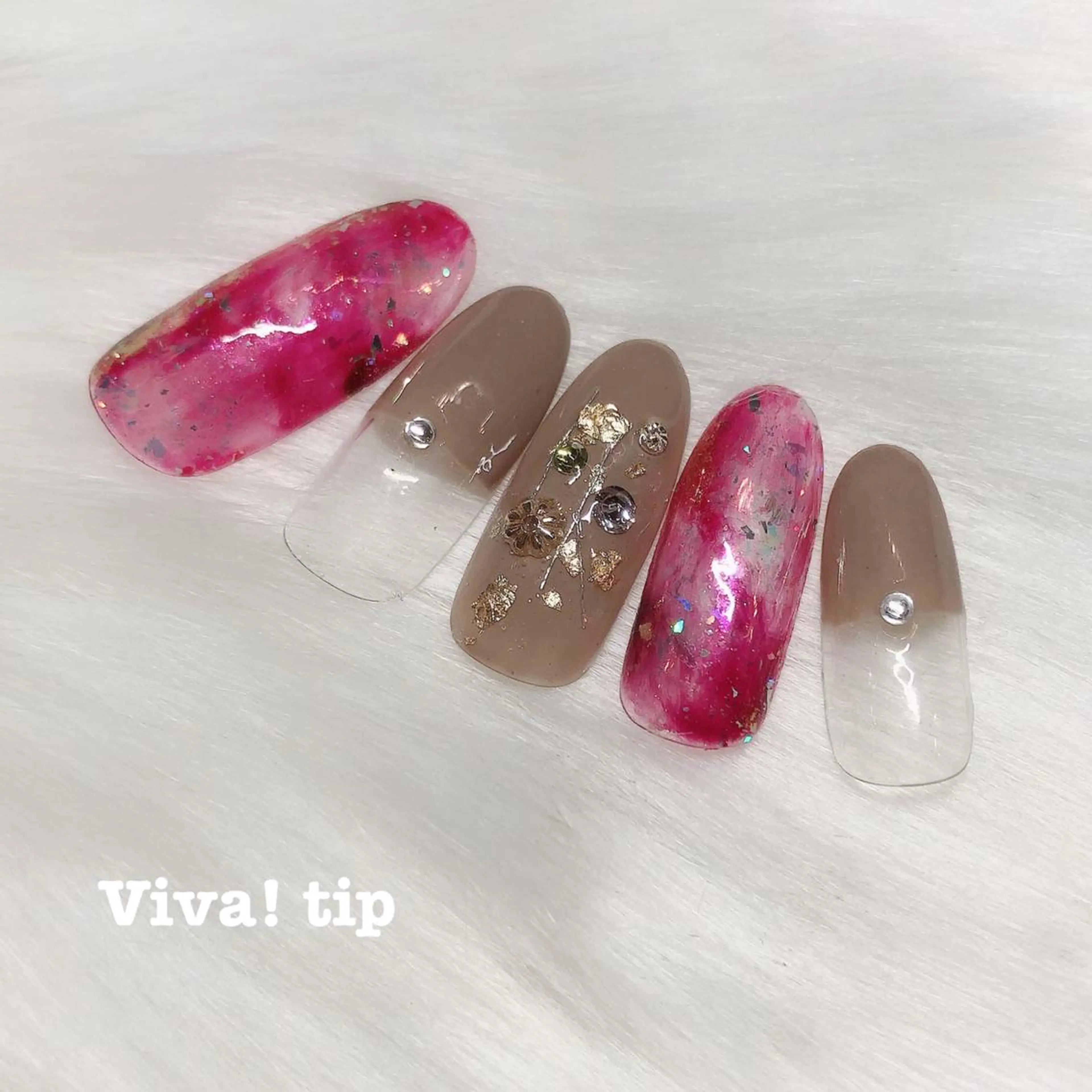 ネイル Viva!tip所属・Viva!tip ビバティップネイルのネイルデザイン