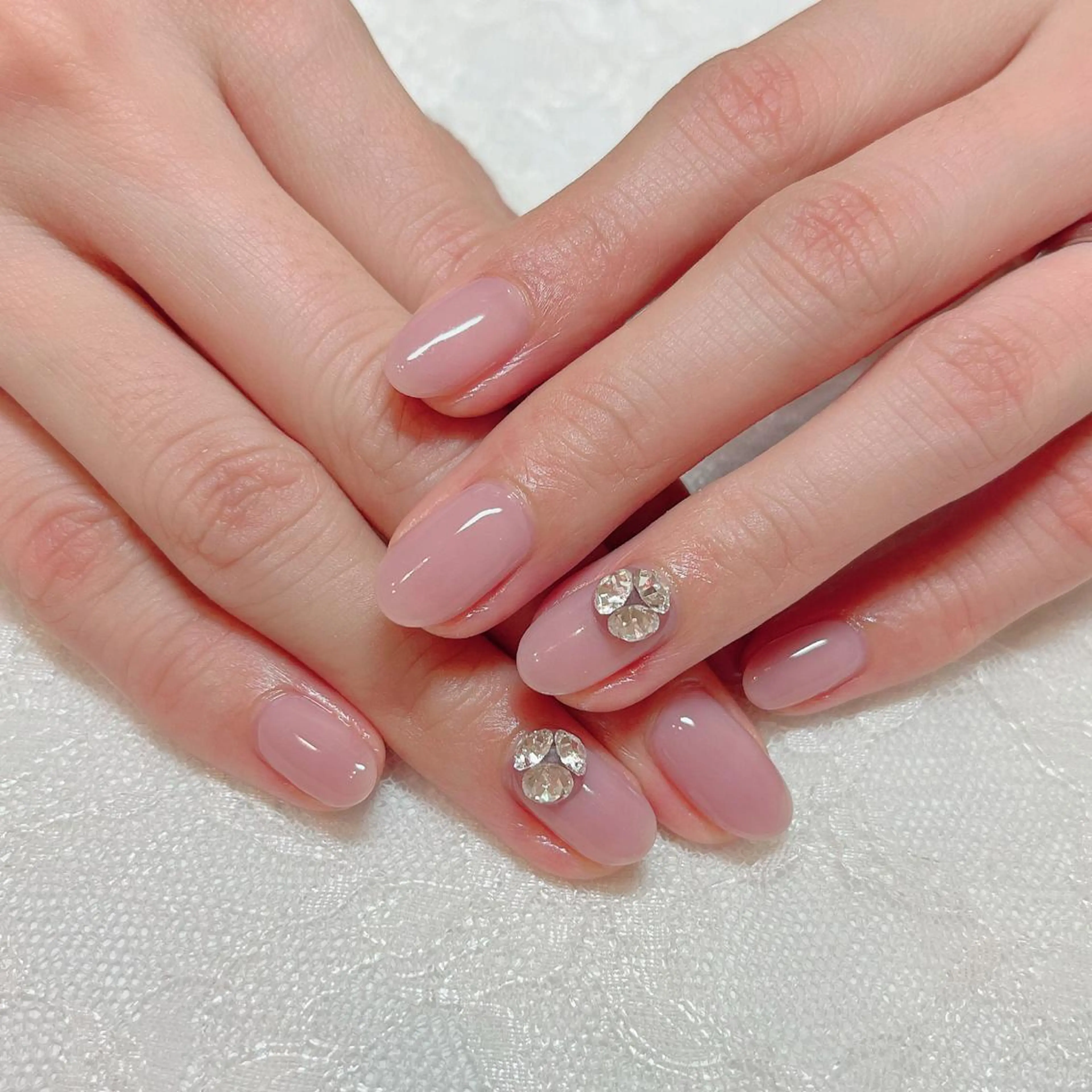 ネイル パープル ハンドネイル aoinail所属・aoi nailのネイルデザイン