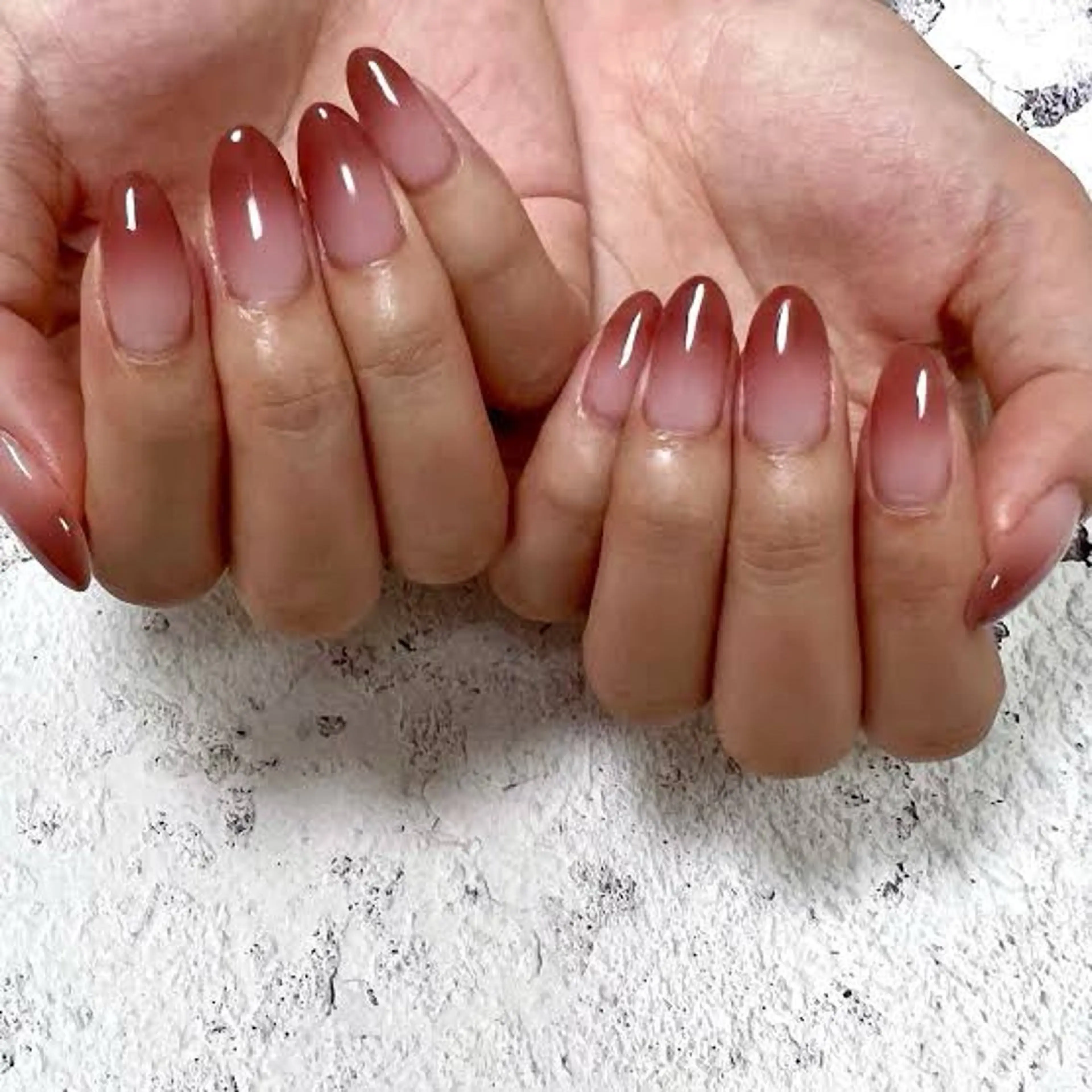 ミニモ限定価格❣️クリアベースカラーグラデーション💅（オフケア込み）の写真