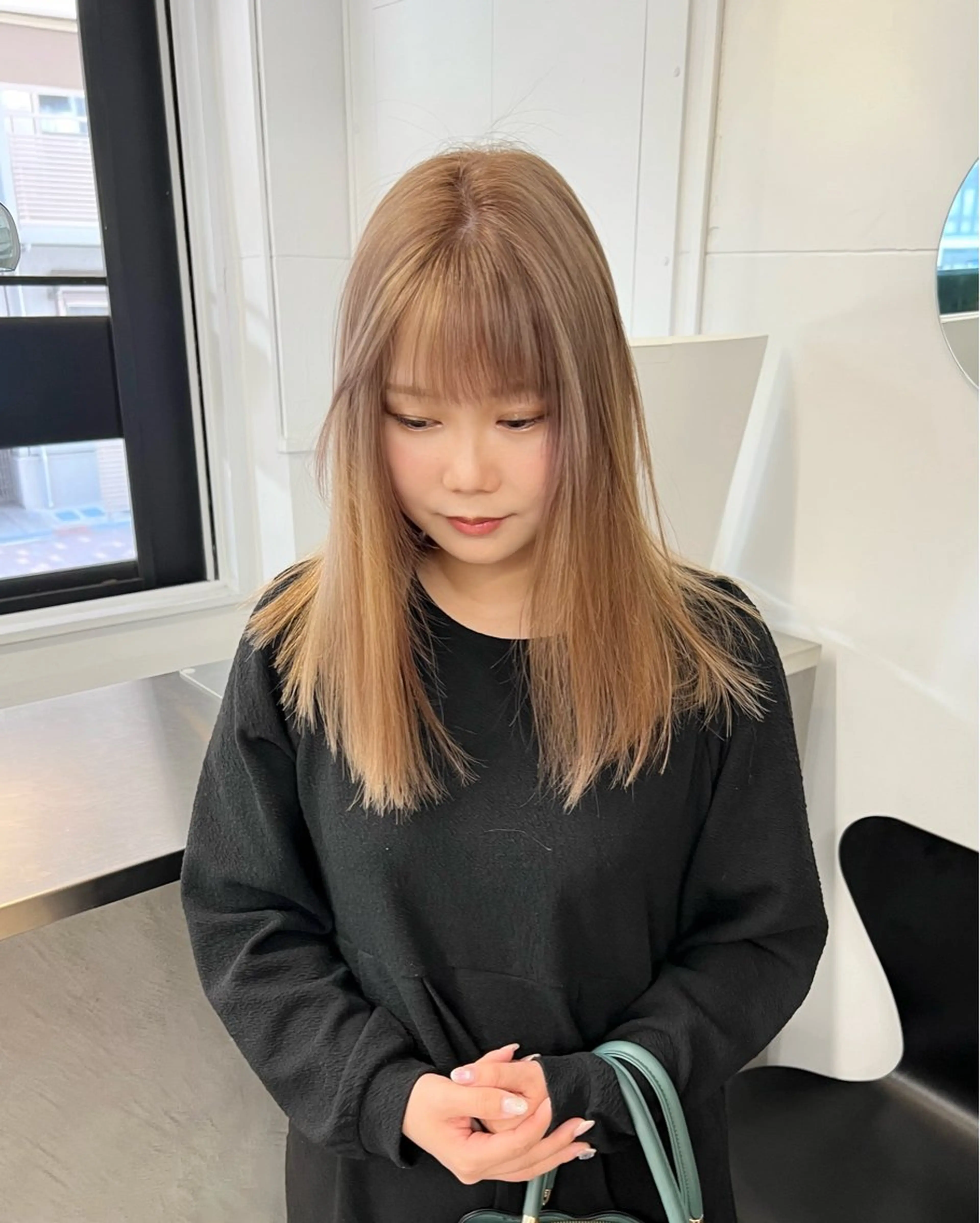 【2回目🌟】カット＋ブリーチ＋透明感カラー＋Aujua SP&TRの写真