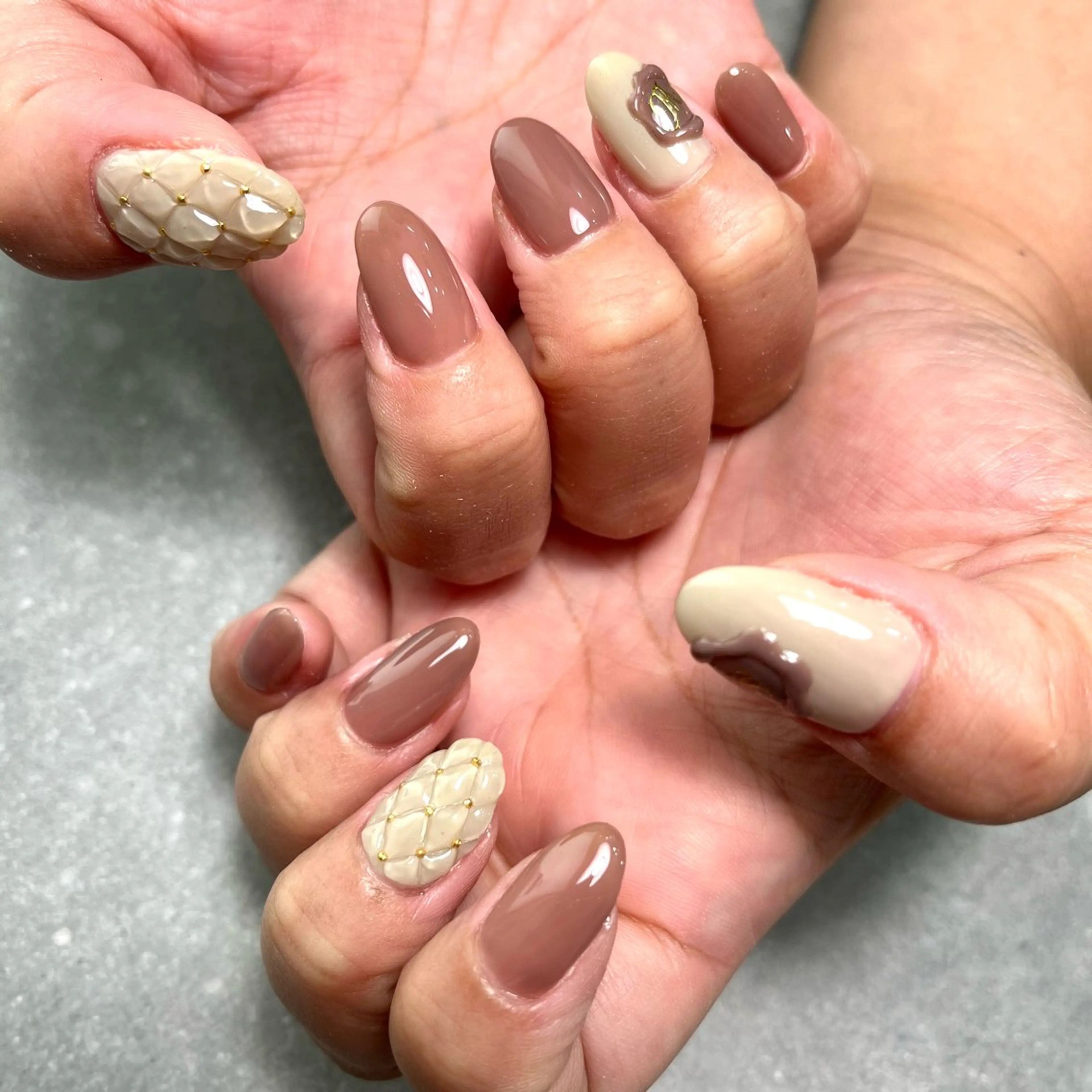 ミディアム THE464 the464のネイルデザイン