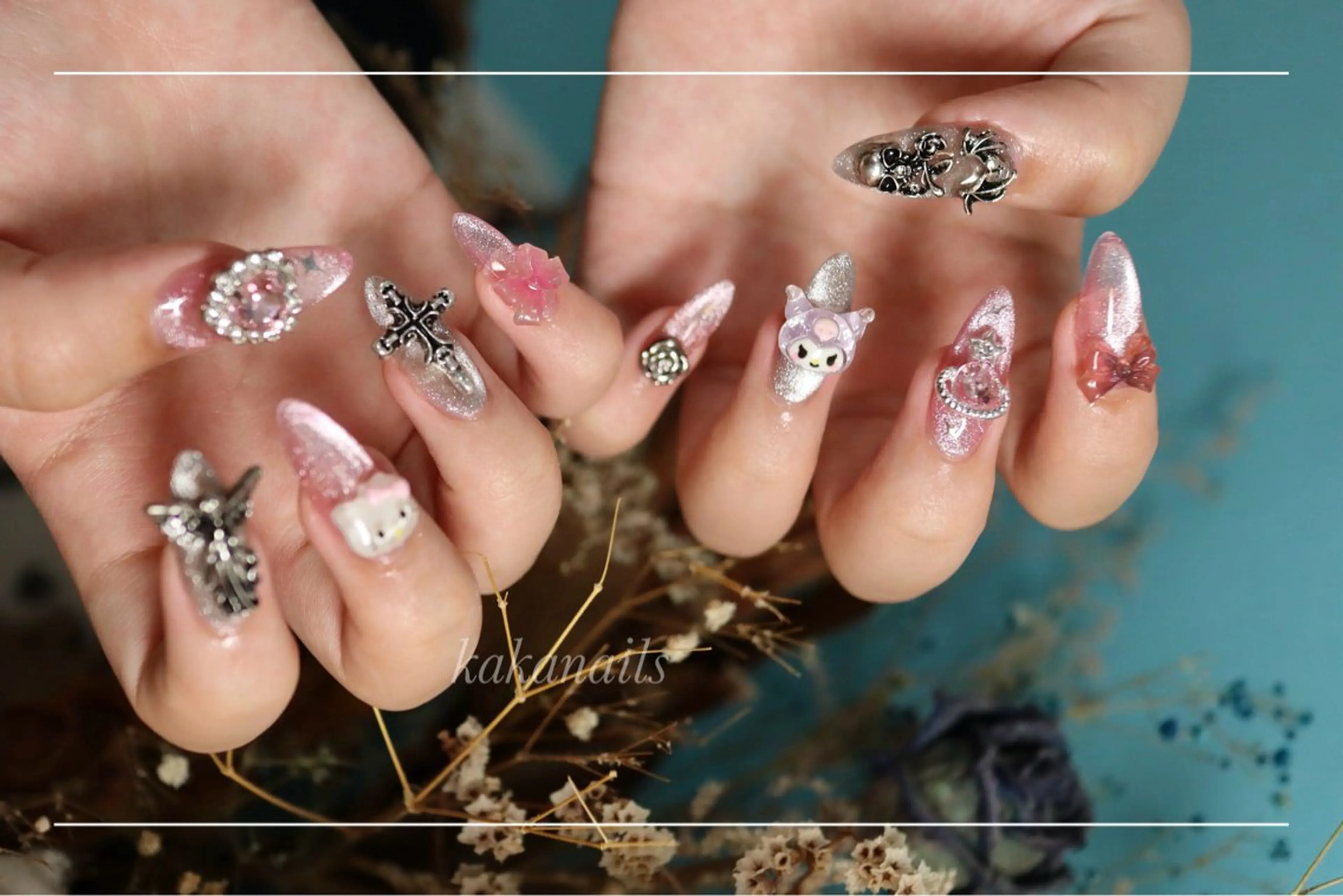 ネイル スカルプネイル Kaka Nailsのネイルデザイン