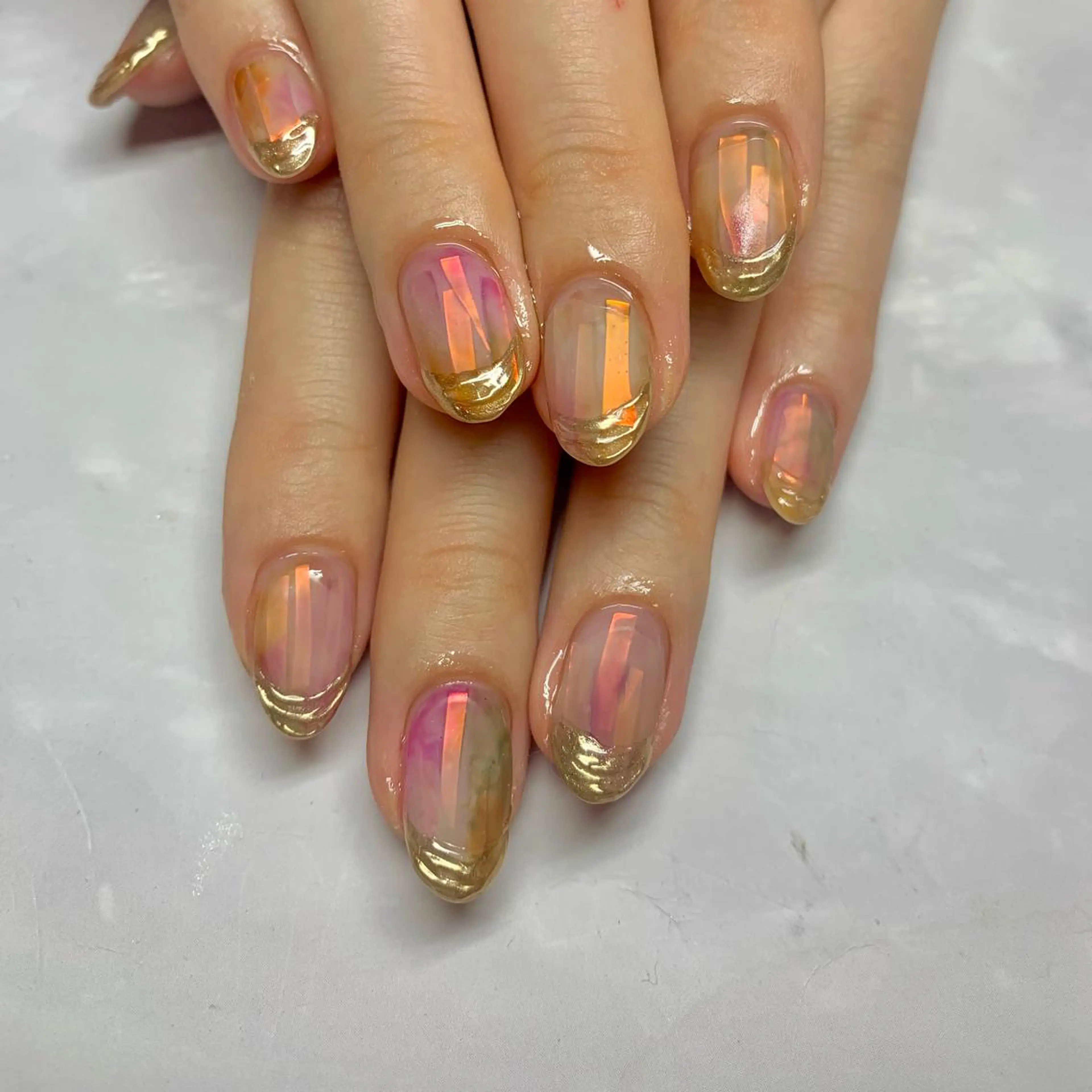 ネイル ハンドネイル nail atelier  new moon所属・森 貴子のネイルデザイン
