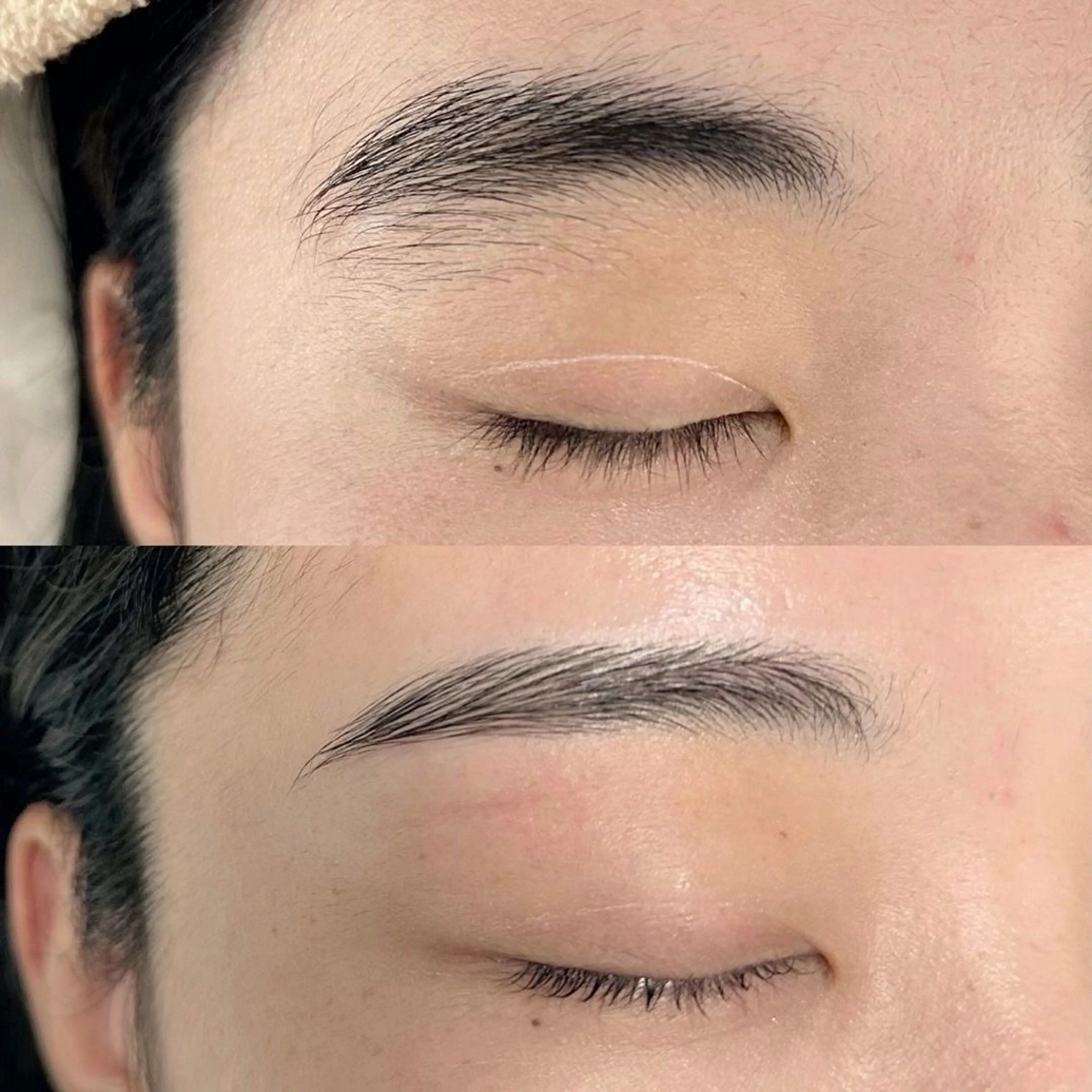 【清潔感重視】メンズ眉毛スタイリング+毛量調整の写真