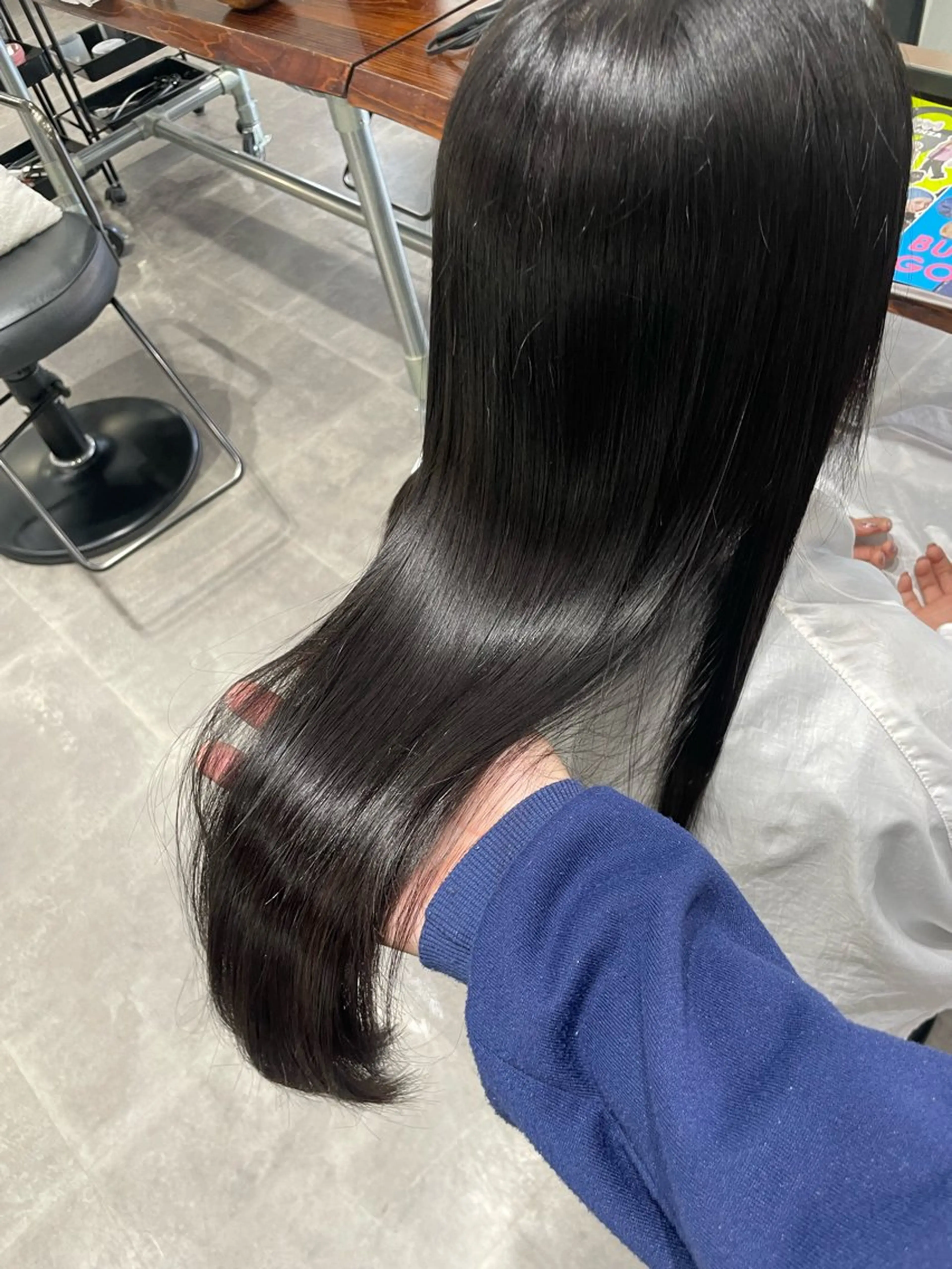 ロング 縮毛矯正 VENICE Tsubasa🐳のヘアスタイル