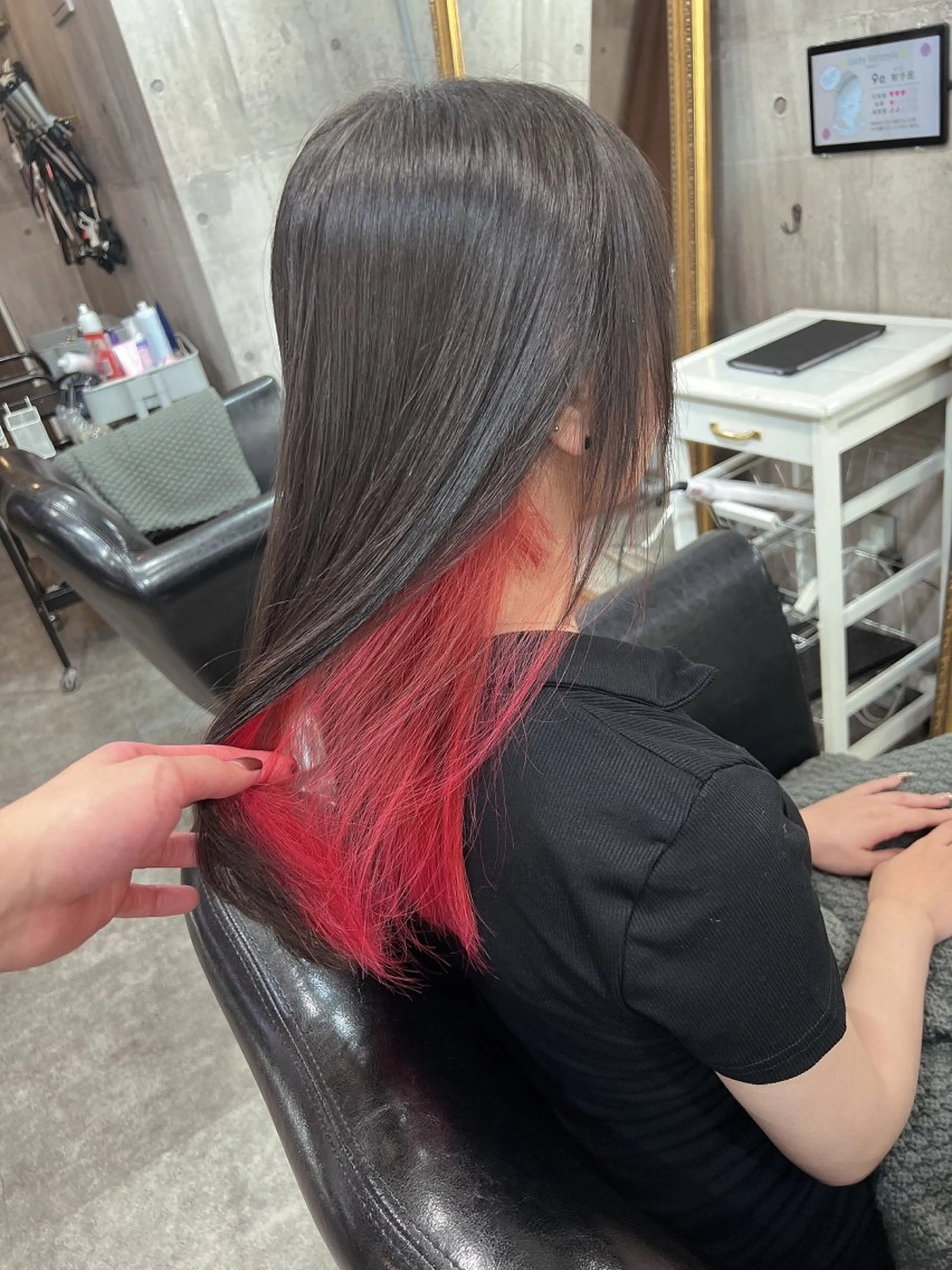 ロング ヘアカラー MIRACミラク所属・☀️ハイトーンボブ ☀️石川 海斗のヘアスタイル