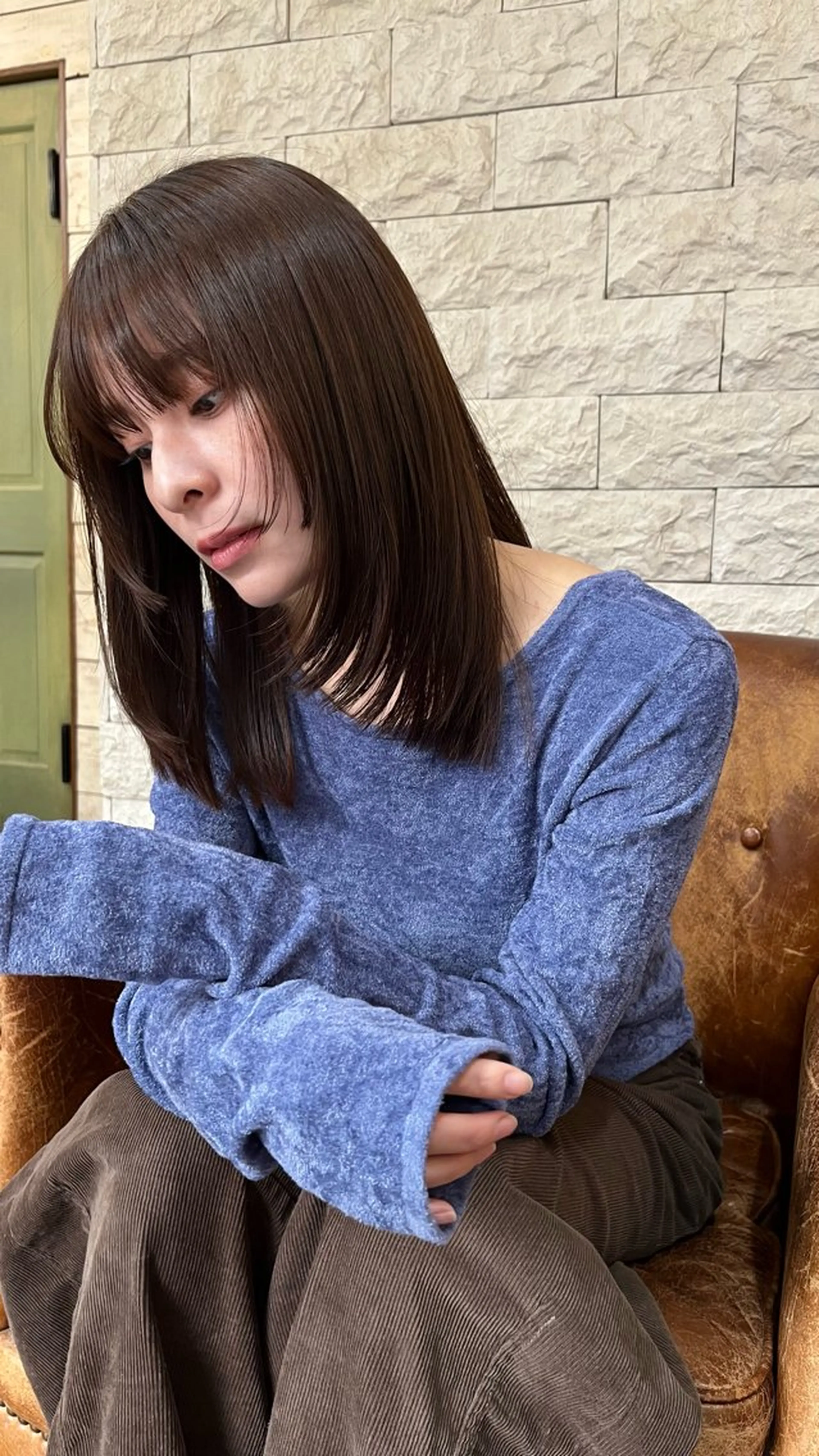 ミディアム カラー rise /メンズカットのヘアスタイル