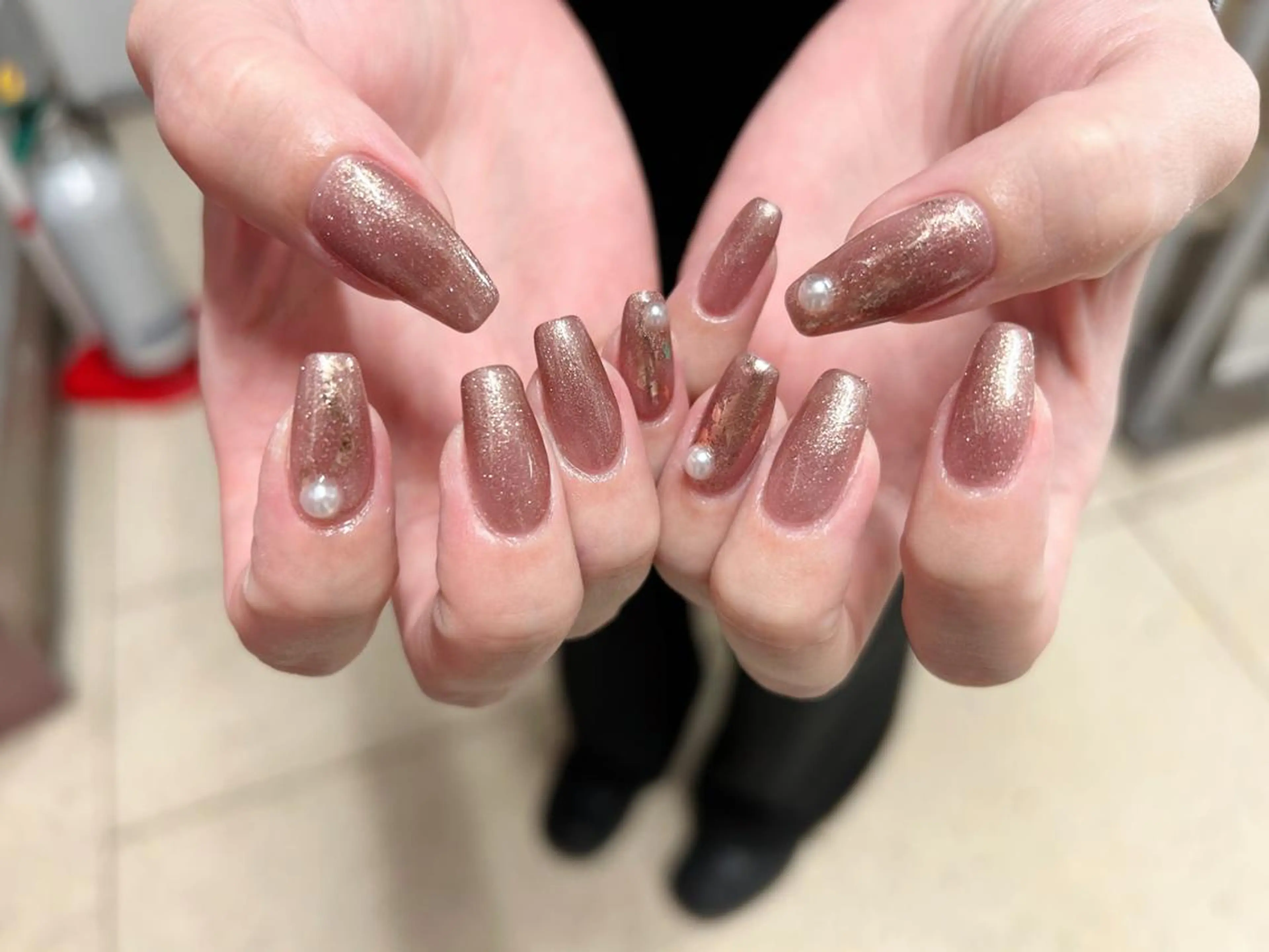 ネイル ニュアンスネイル シンプルネイル ハンドネイル ベターネイル 浅草橋のネイルデザイン