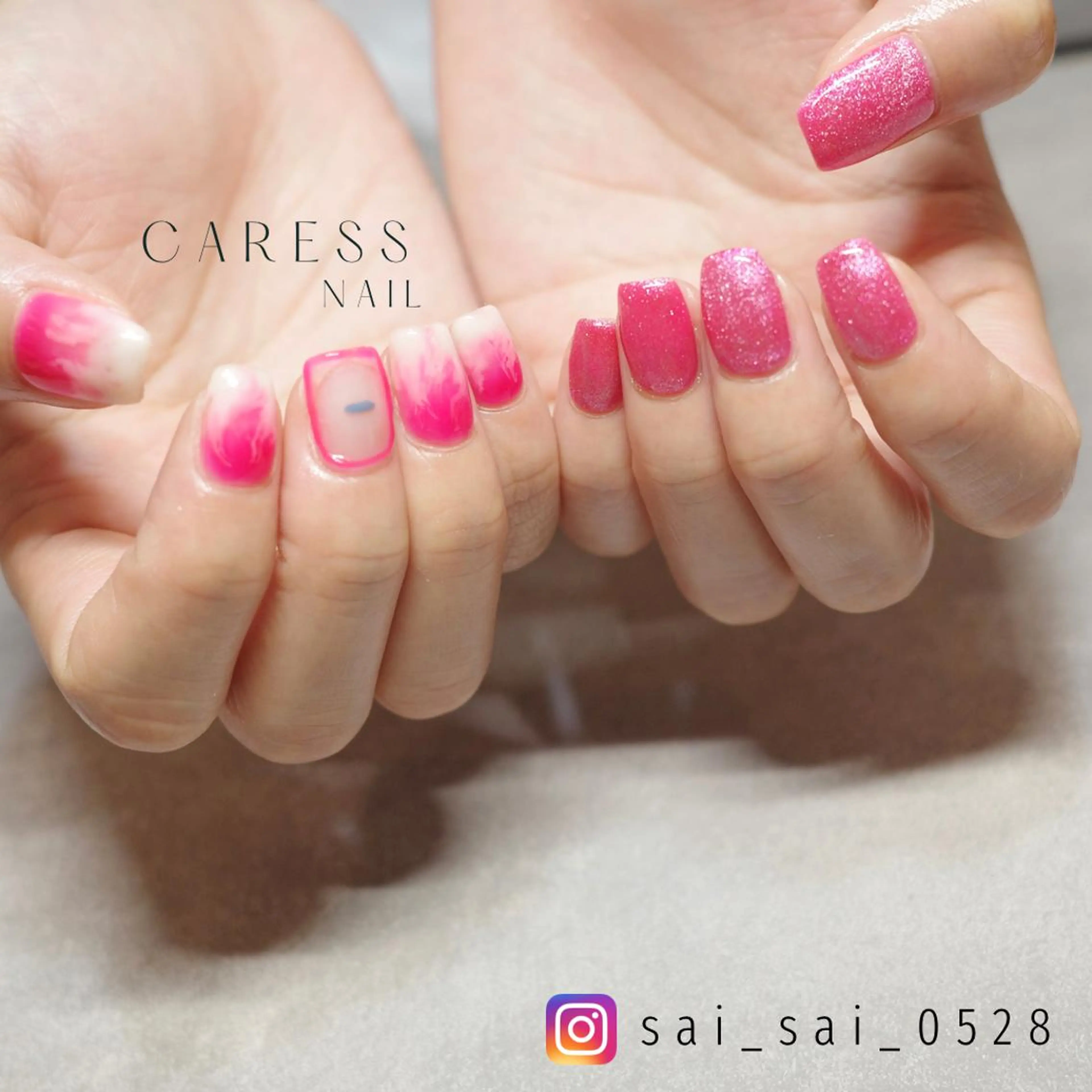 ネイル caress  nail カレスネイル　代々木上原所属・カレスネイル さいのネイルデザイン