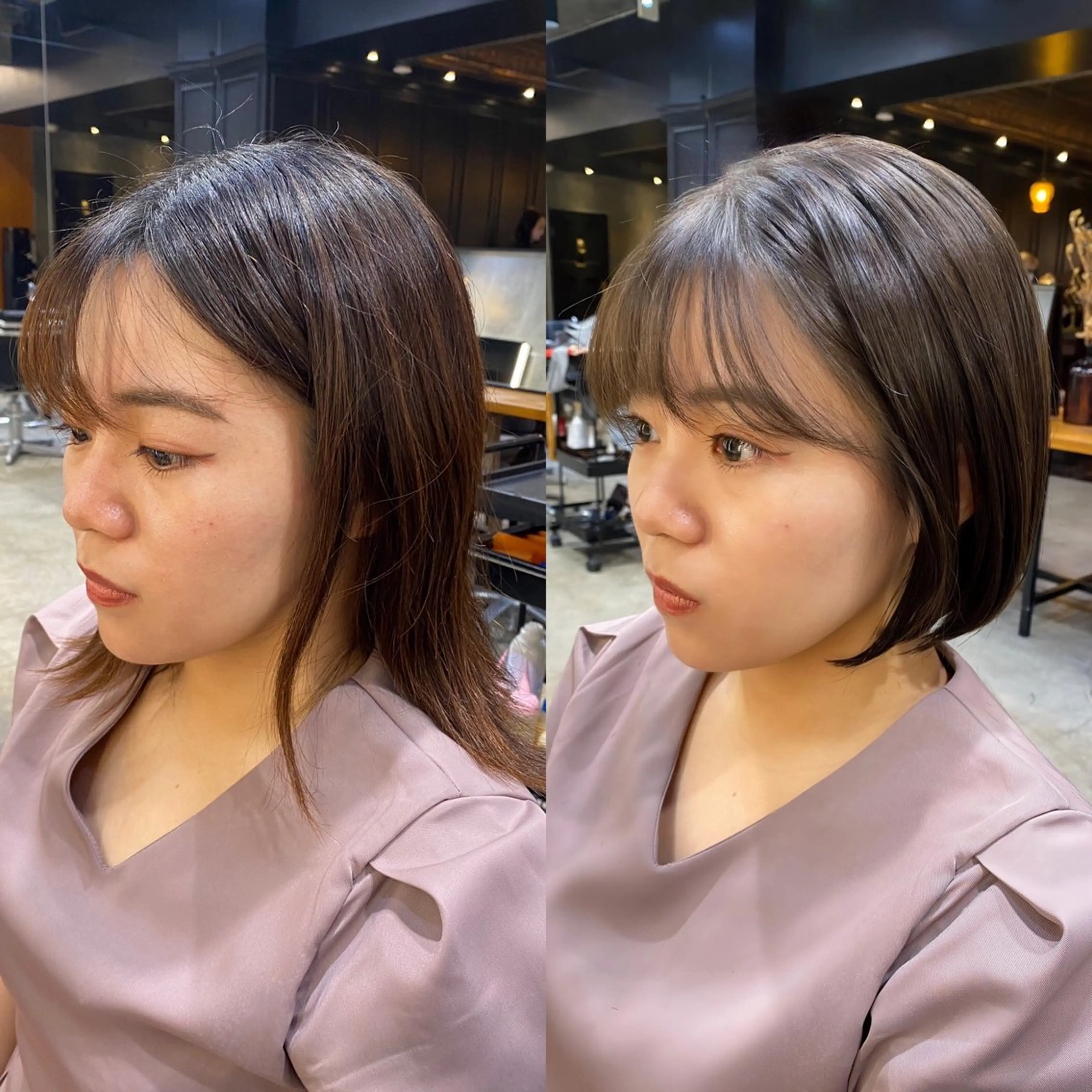 ショート カラー ショートボブ グレージュ ボブ ショートヘア カット ヘアカラー トリートメント Ms.CHARM所属・透明感カラー🌿 グレージュ🐺陽介のヘアスタイル