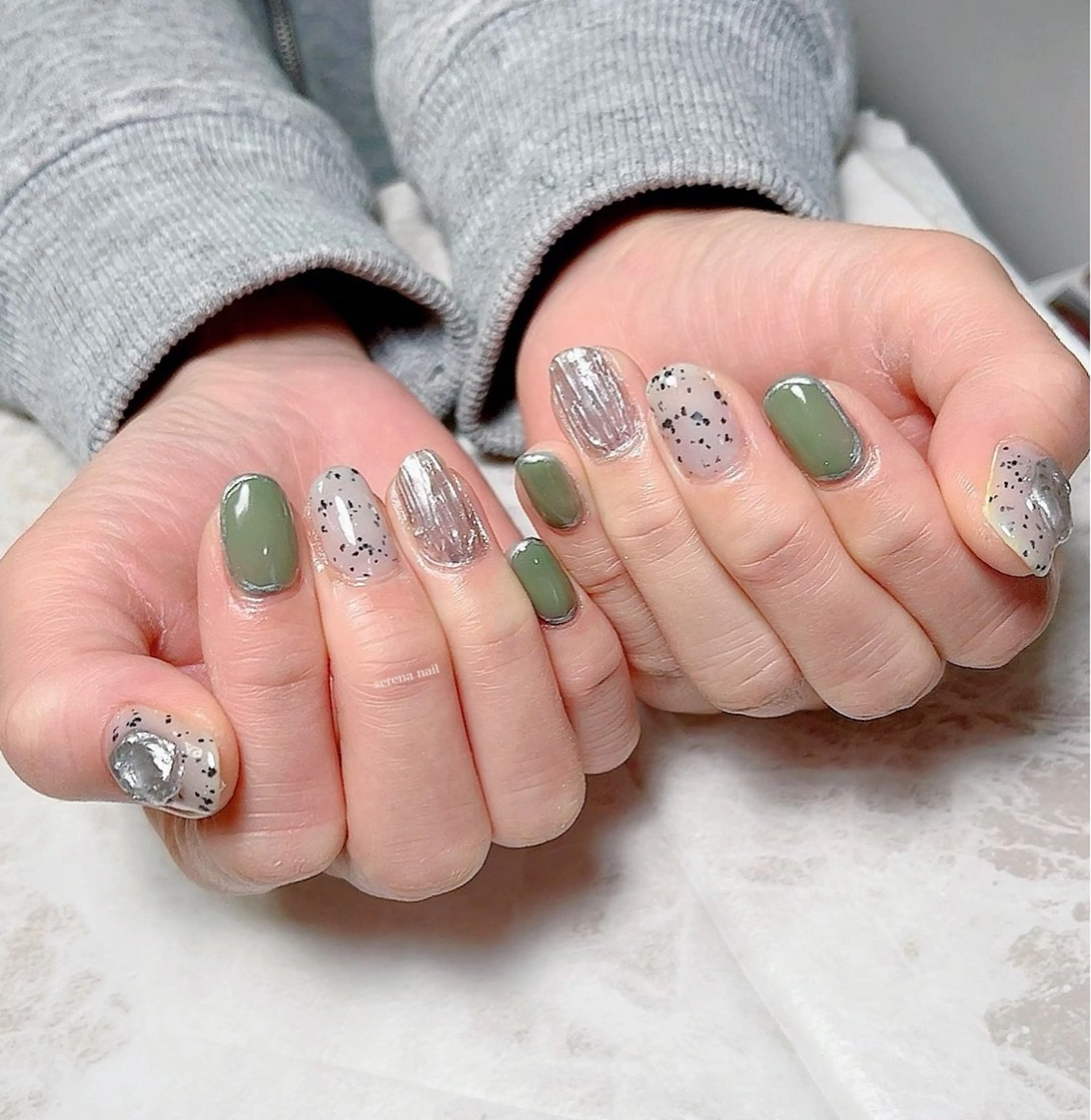 ネイル ハンドネイル serena nailのネイルデザイン