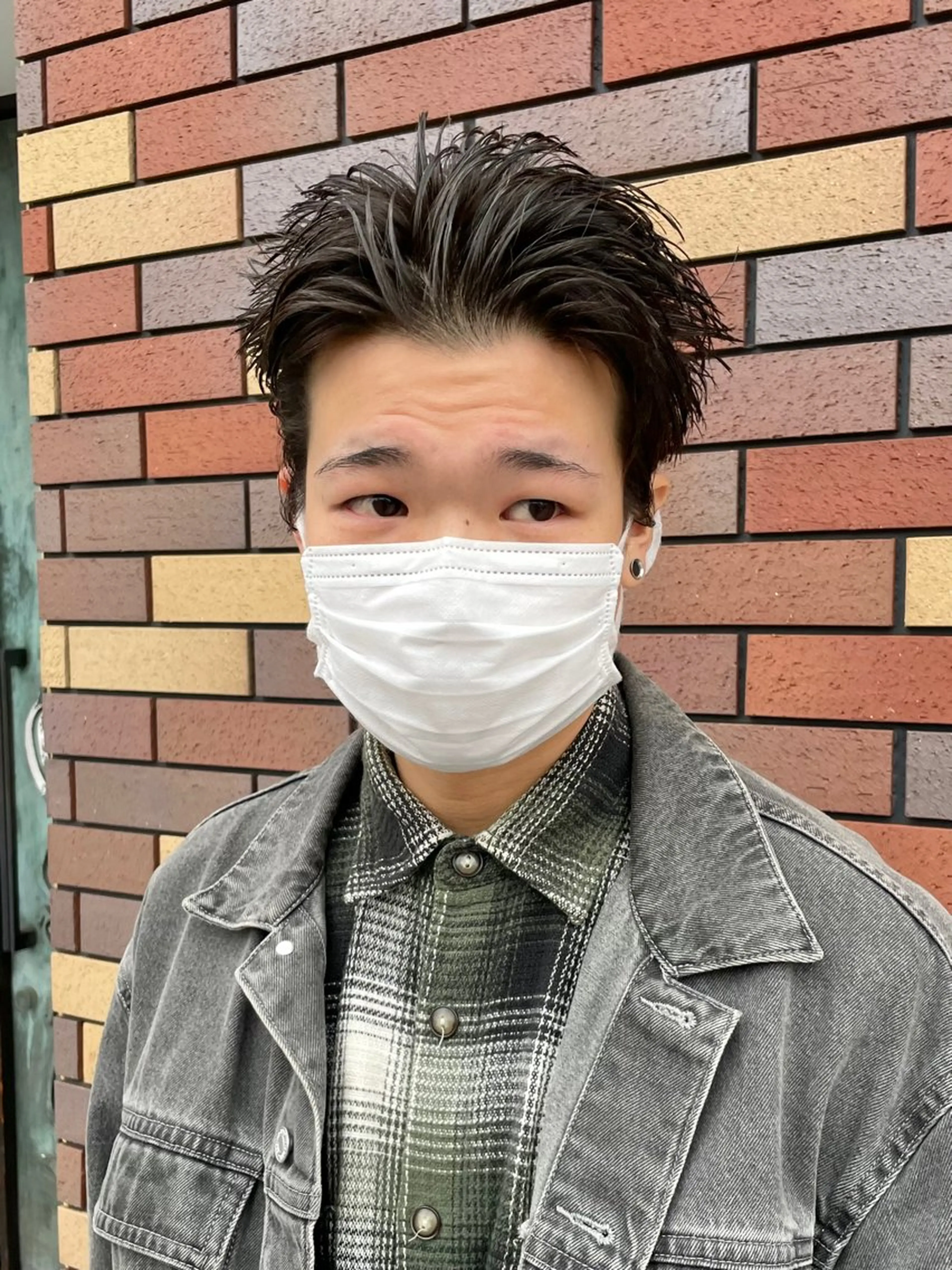 ショート メンズ スパイキーショート ショートヘア grAt所属・森 真伊希のヘアスタイル