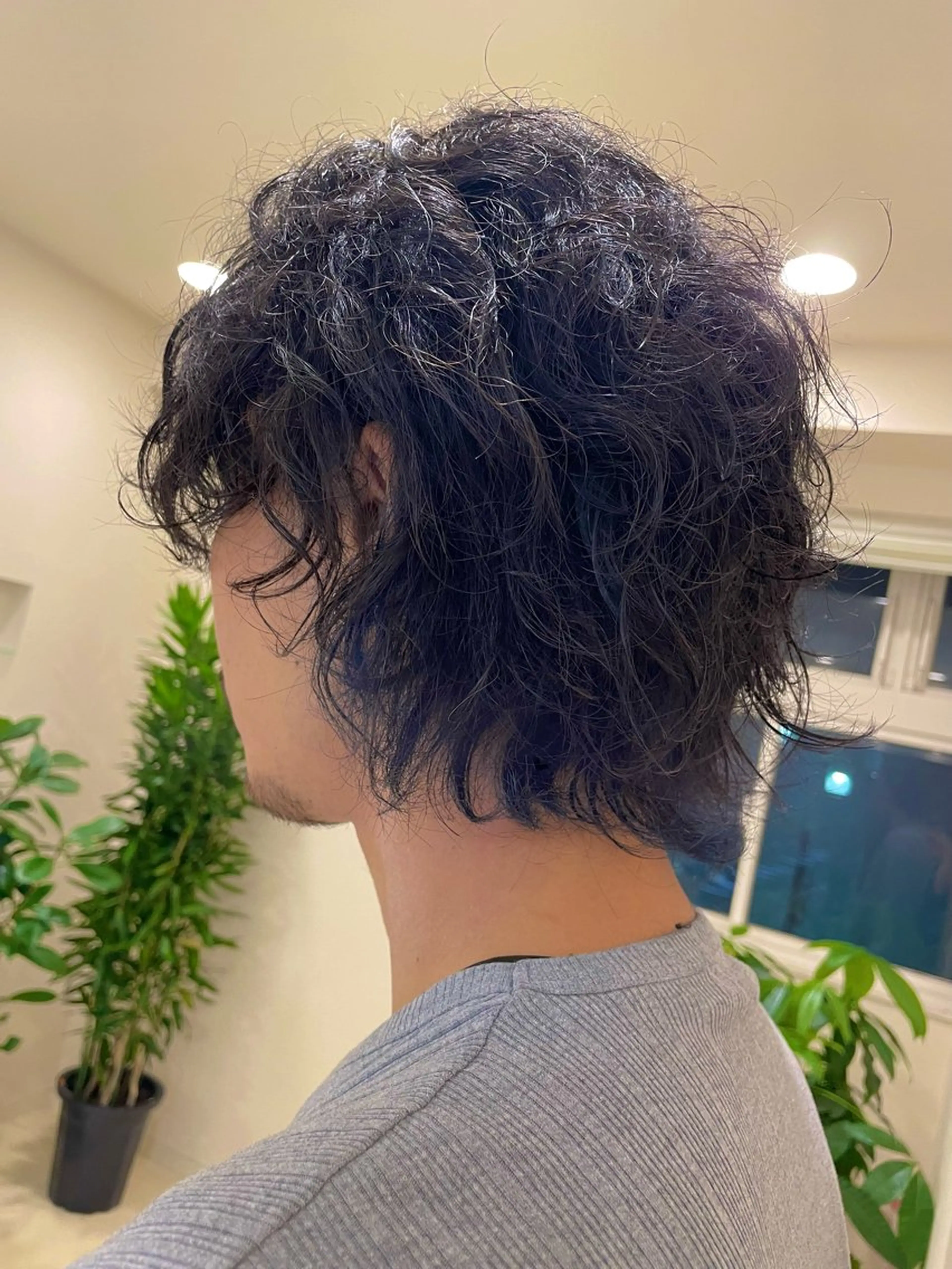 パーマ メンズ 松村紗奈/カット パーマ/モデル募集中のヘアスタイル