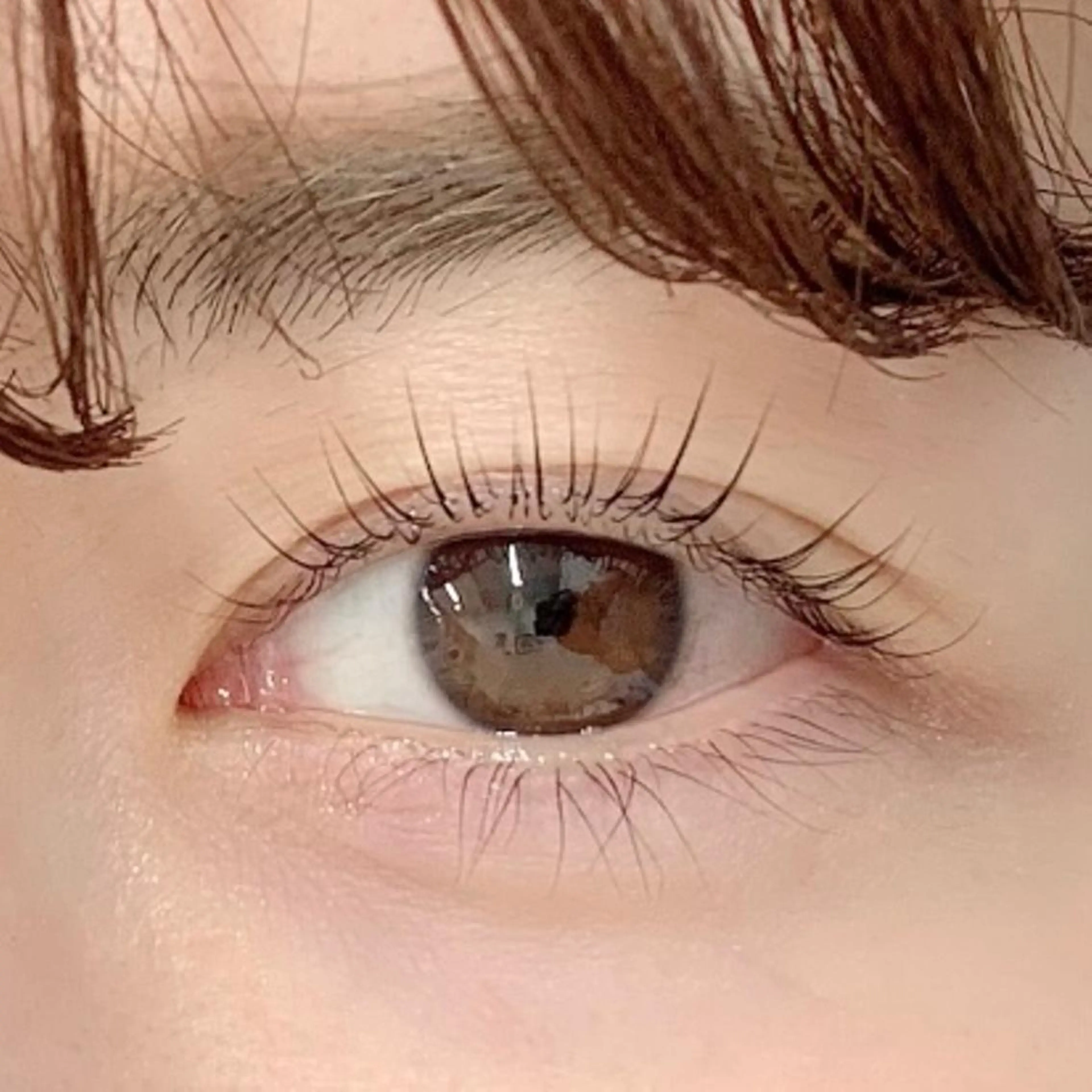 マツエク・マツパ パリジェンヌラッシュリフト 一重×まつ毛パーマ BellFlower Aki（眉・まつげ）のマツエク・マツパデザイン