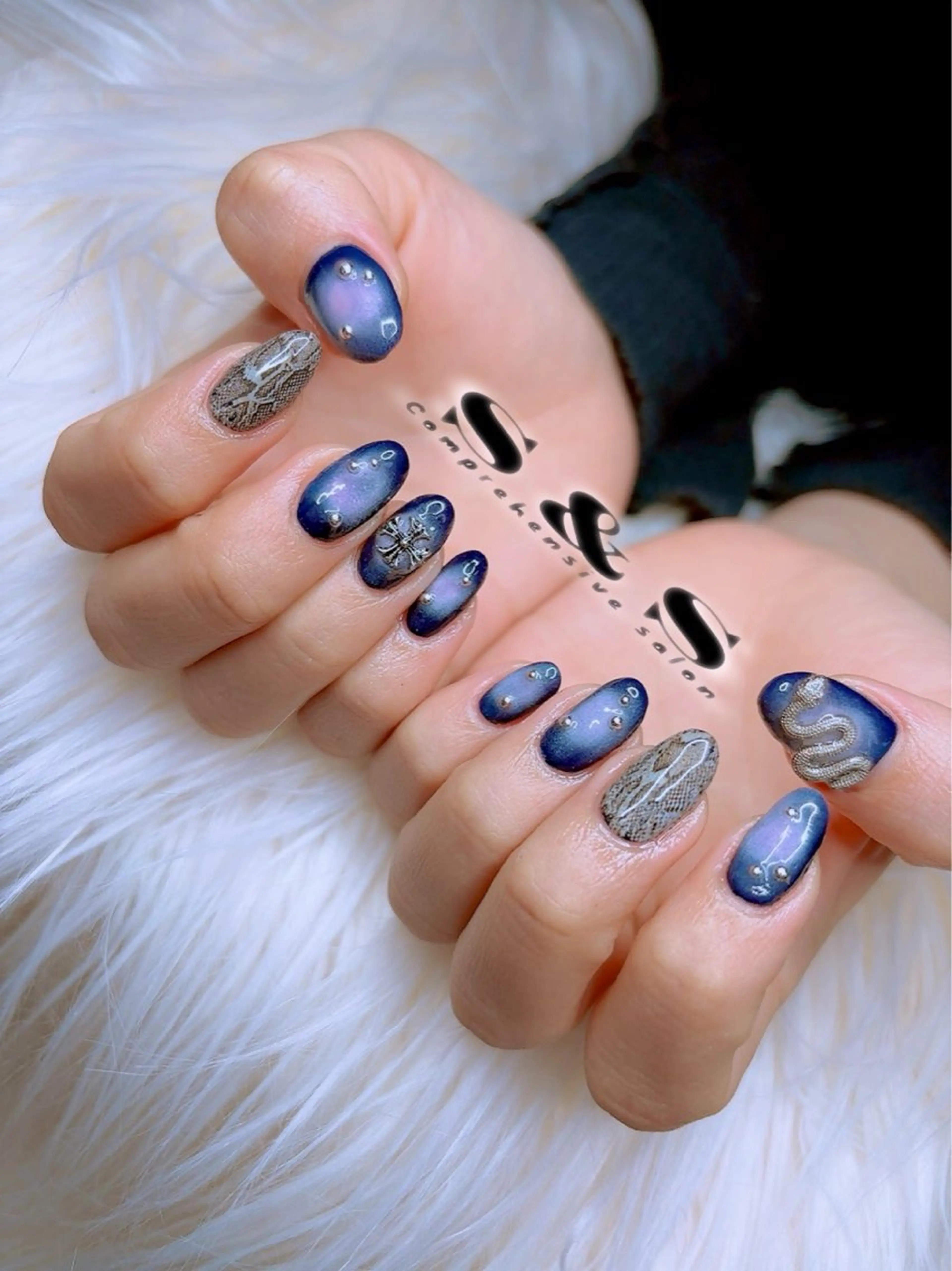 ネイル 長さ出し メンズネイル 持ち込み S&S 村田小百合のネイルデザイン