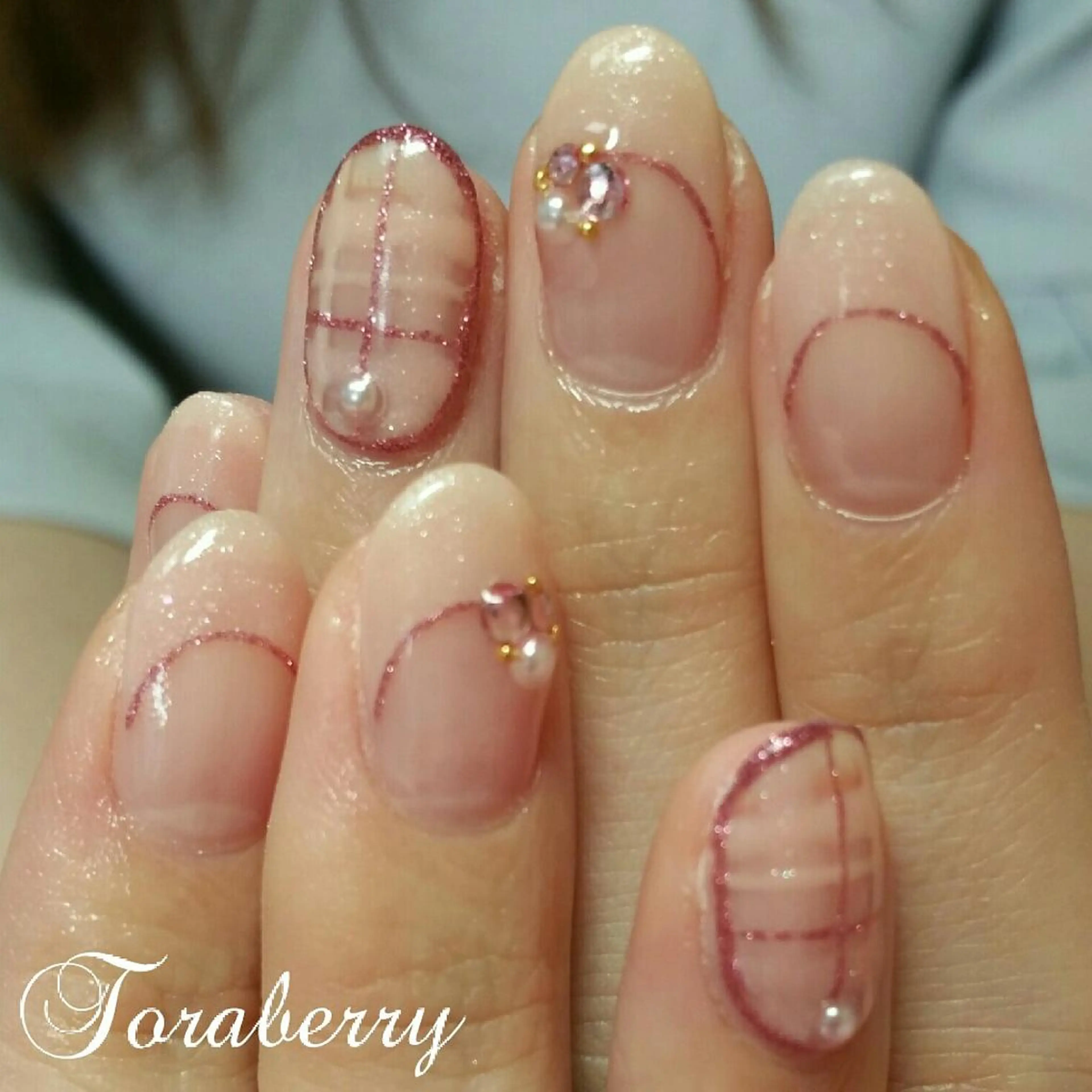 ネイル バレンタイン ネイリスト なつみのネイルデザイン