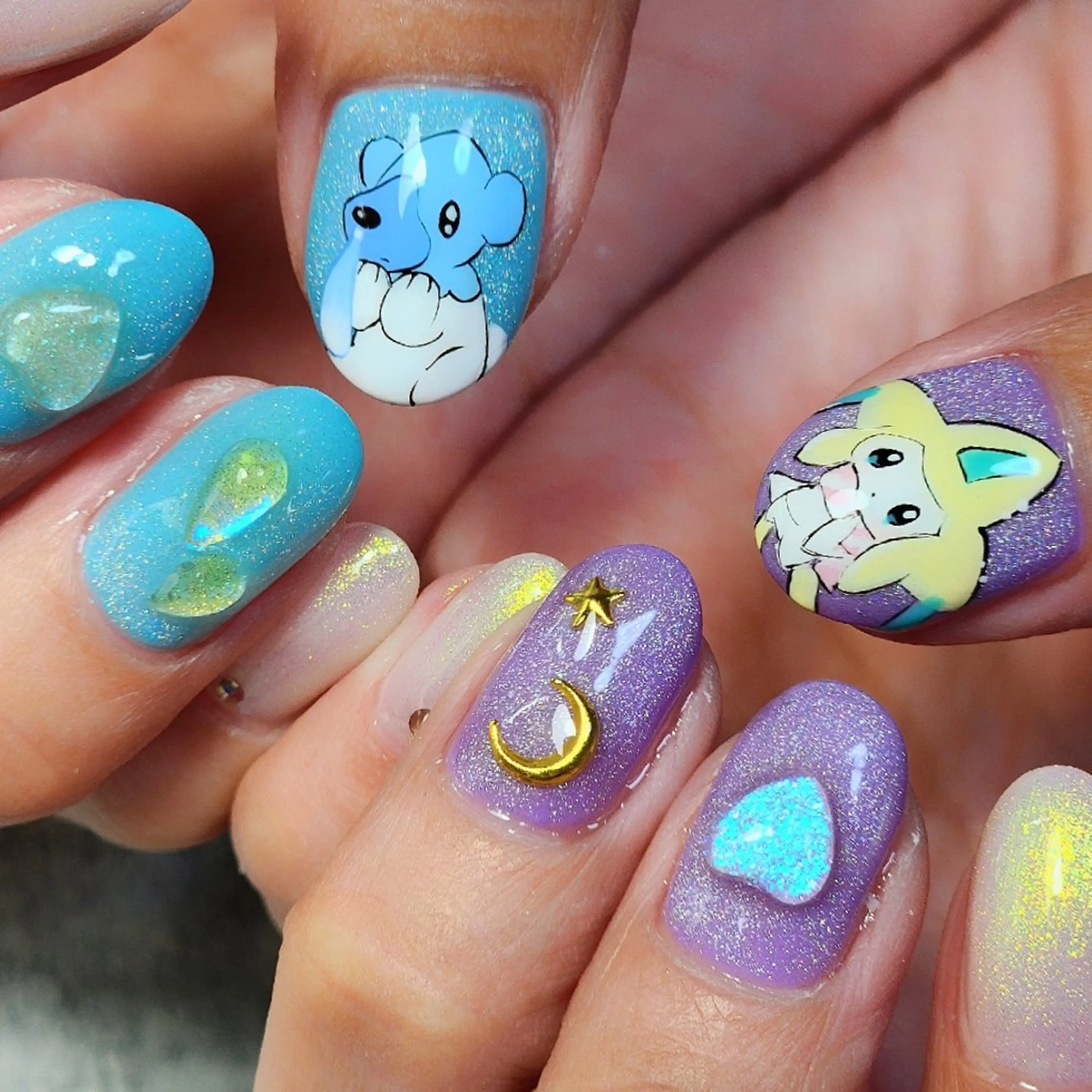 ネイル マグネットネイル ハンドネイル 個人サロン saltnailのネイルデザイン