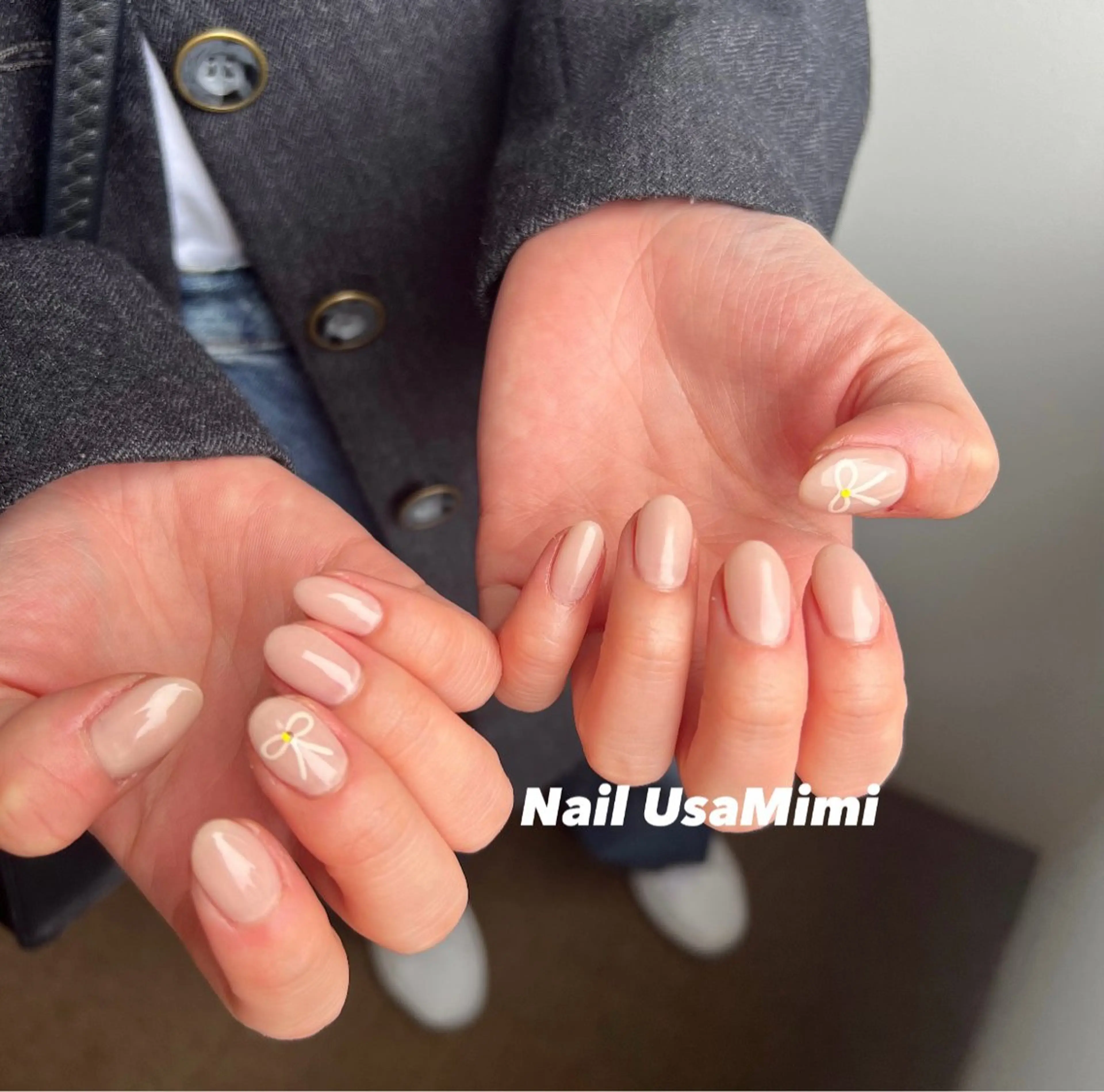 ネイル ジェルネイル 韓国ネイル マグネットネイル 持ち込み ワンカラーネイル 本町NailUsa Mimi RIKOのネイルデザイン
