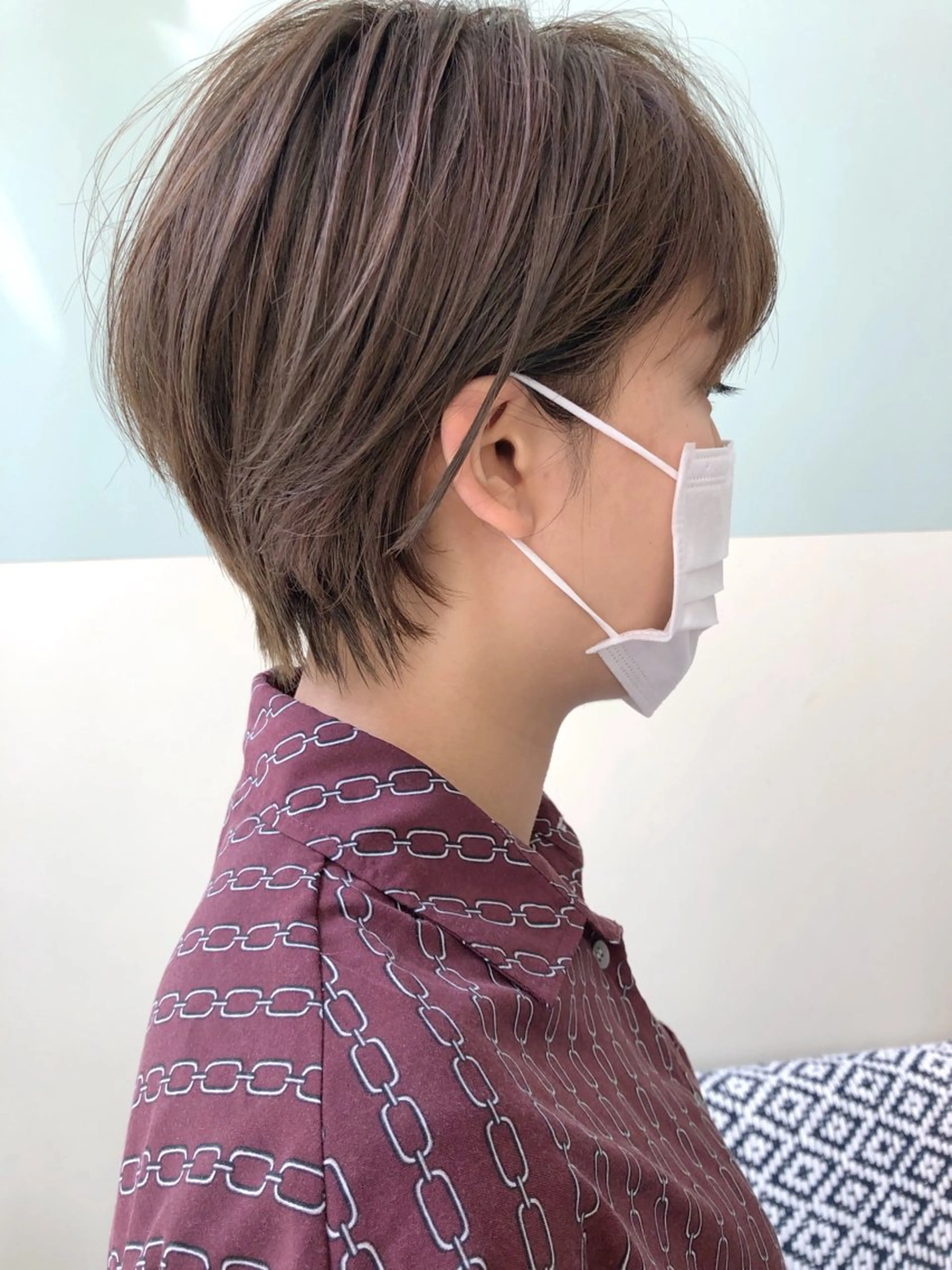 ショート カラー ハンサムショート ショートヘア カット ヘアカラー WHOLE所属・花井 啓好のヘアスタイル