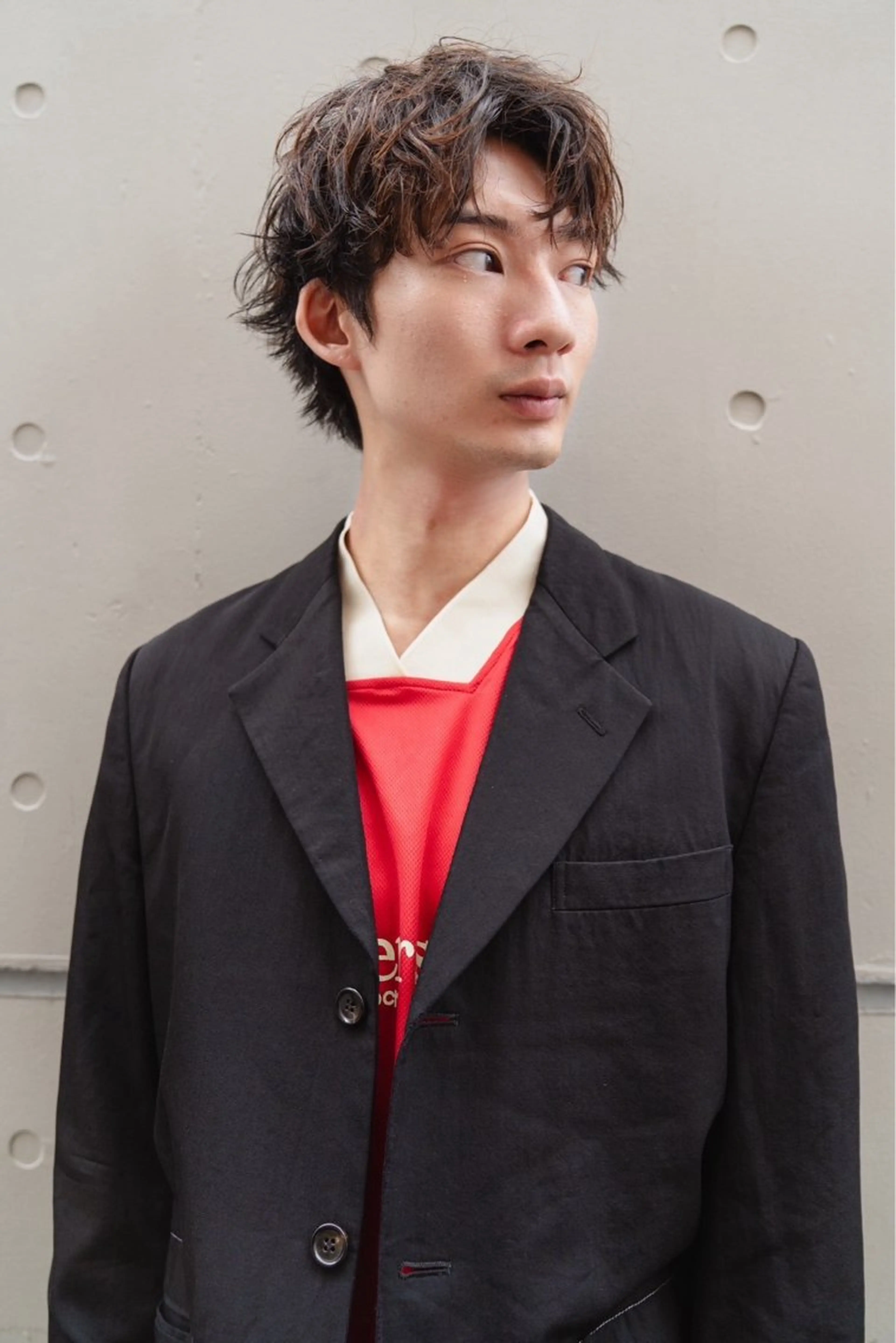 メンズ マナミ カラー パーマモデル募集💫のヘアスタイル